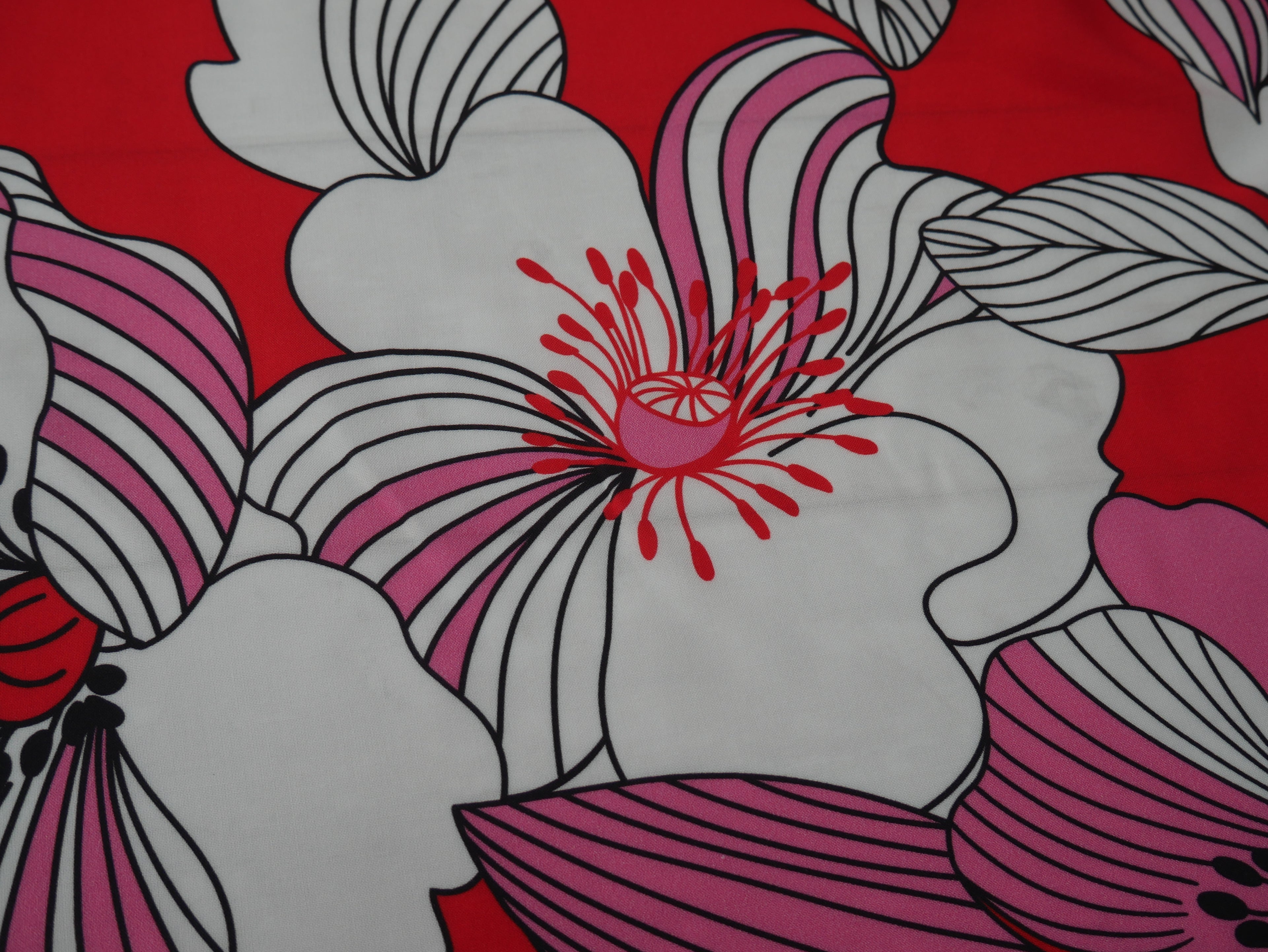 French Viscose Challis in Nellie Print-Viscose Challis-Flying Bobbins Haberdashery