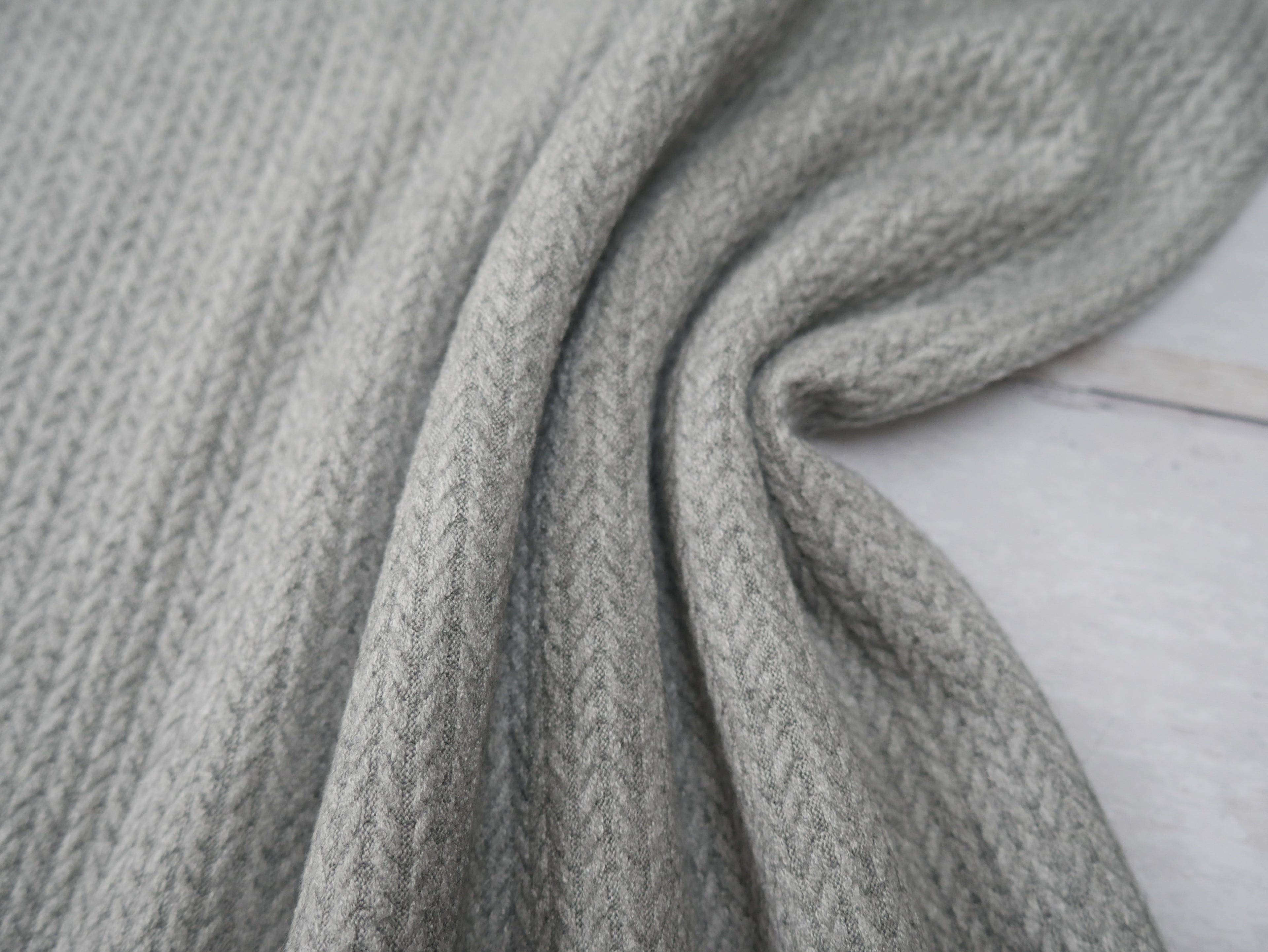 Angora Touch Cable Knit - Sage-Jacquard Knit-Flying Bobbins Haberdashery