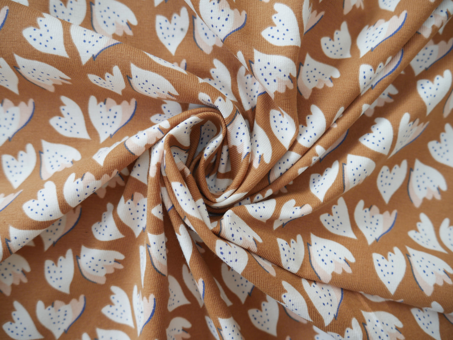 Estelle Dress Kit - Tan Blossom-Sewing Kit-Flying Bobbins Haberdashery