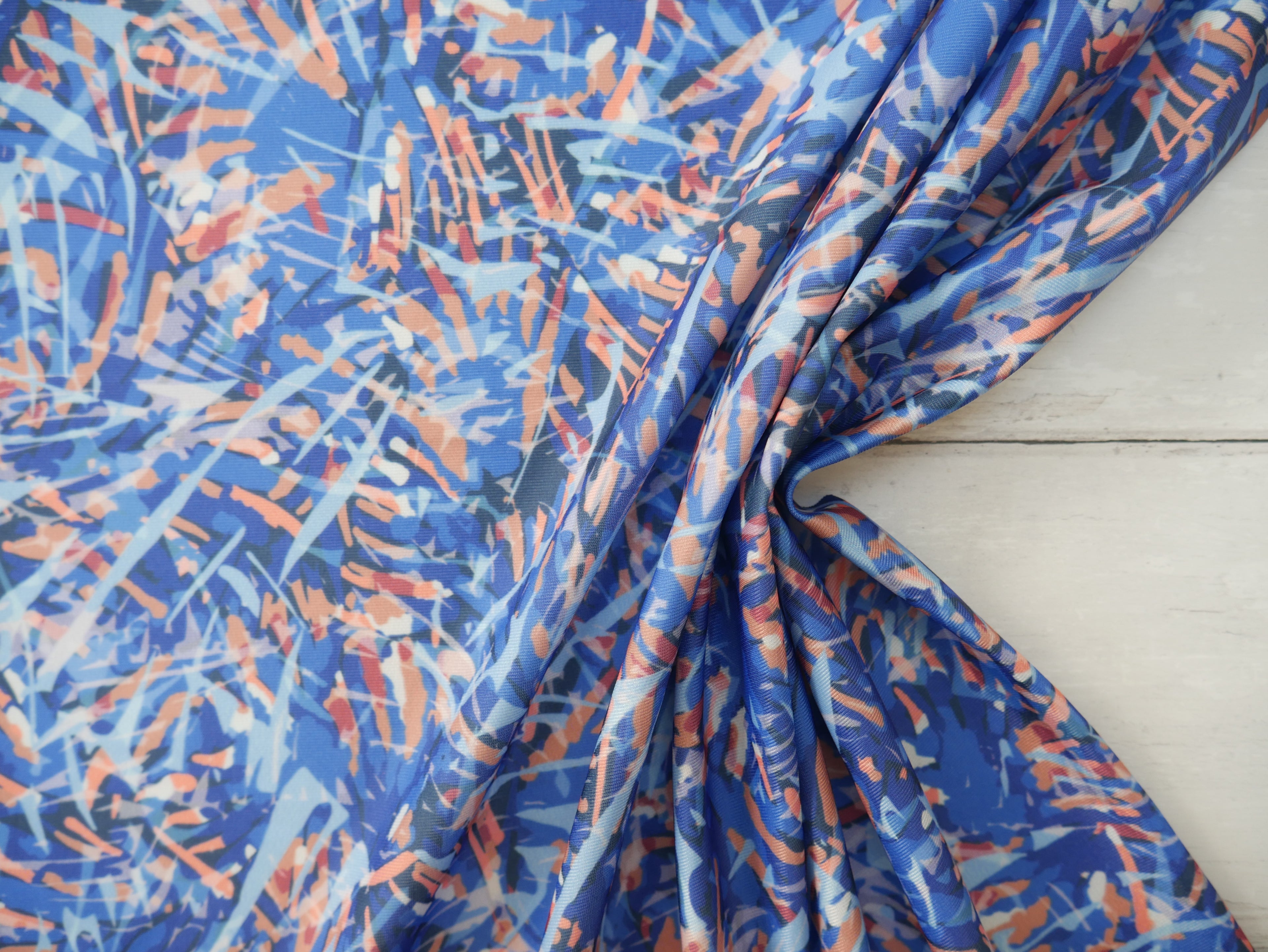 UV Protect Swimwear Lycra - Fizyle, £22.50 pm-Swimwear Fabric-Flying Bobbins Haberdashery