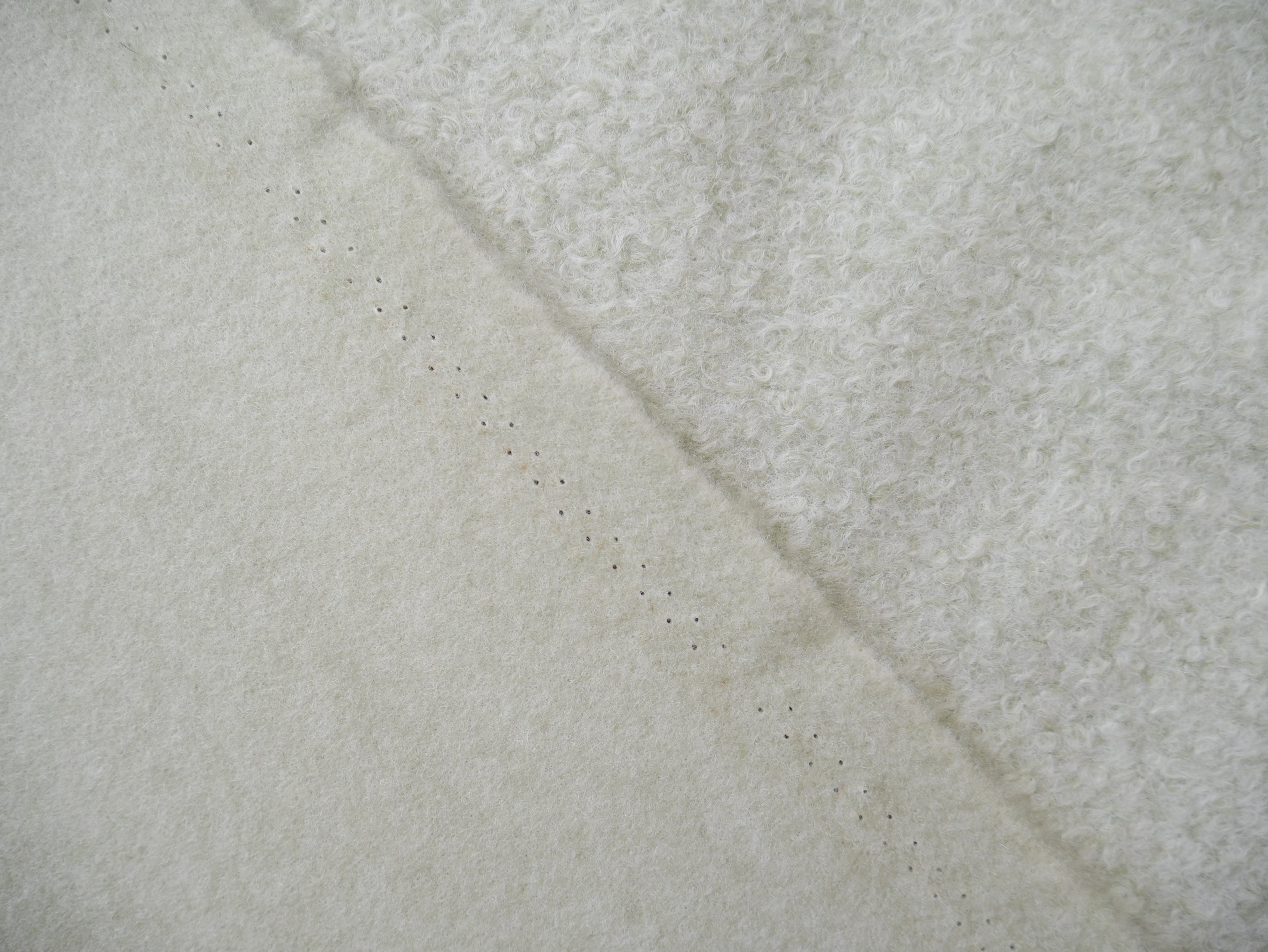 Bouclé Melange Coat Fabric in Soft Mint, £16.00 p/m-Fabric-Flying Bobbins Haberdashery
