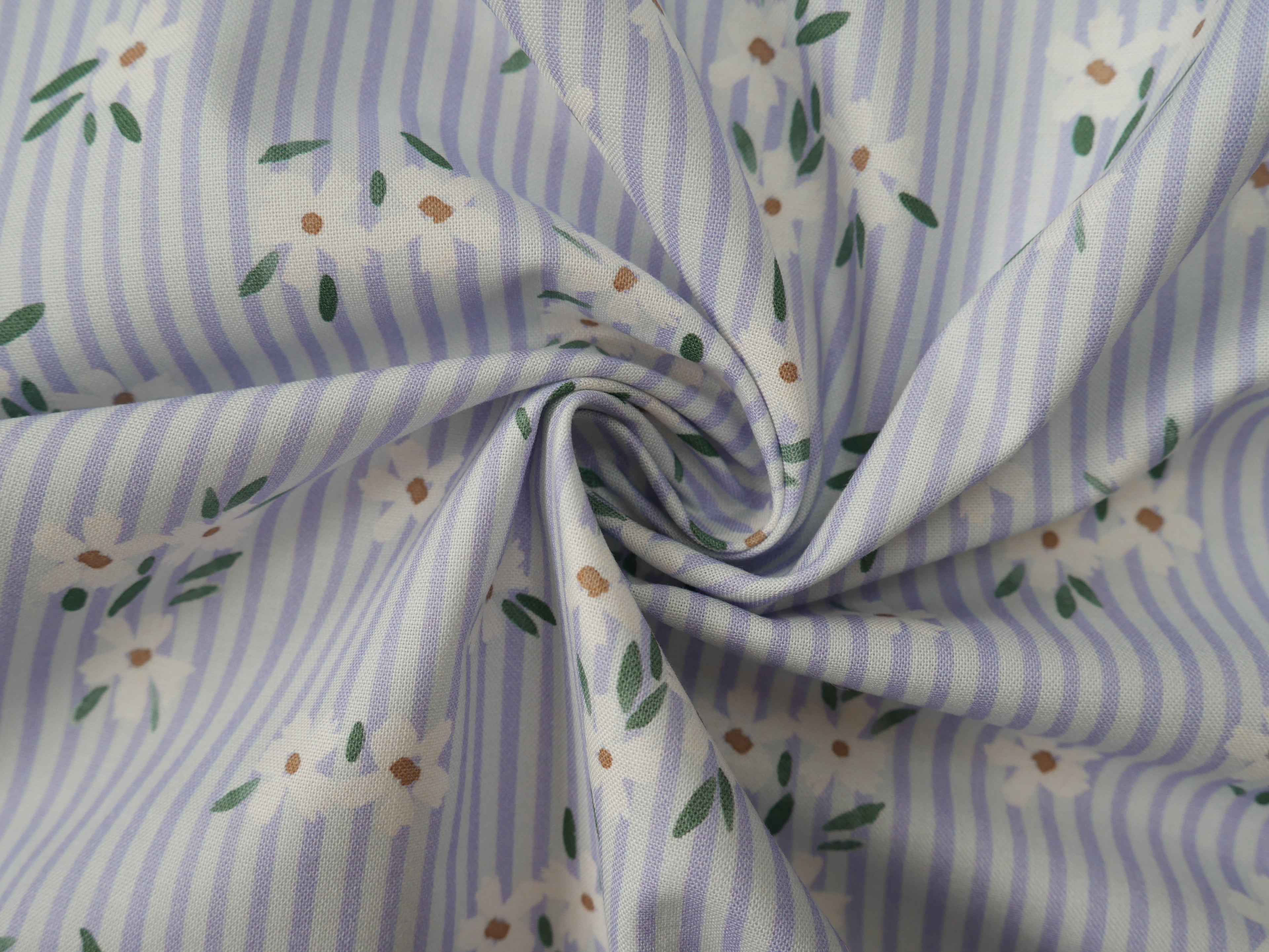 Lewis & Irene Betsy Cornflower Printed Cotton by Bluebellgray-Cotton Fabric-Flying Bobbins Haberdashery
