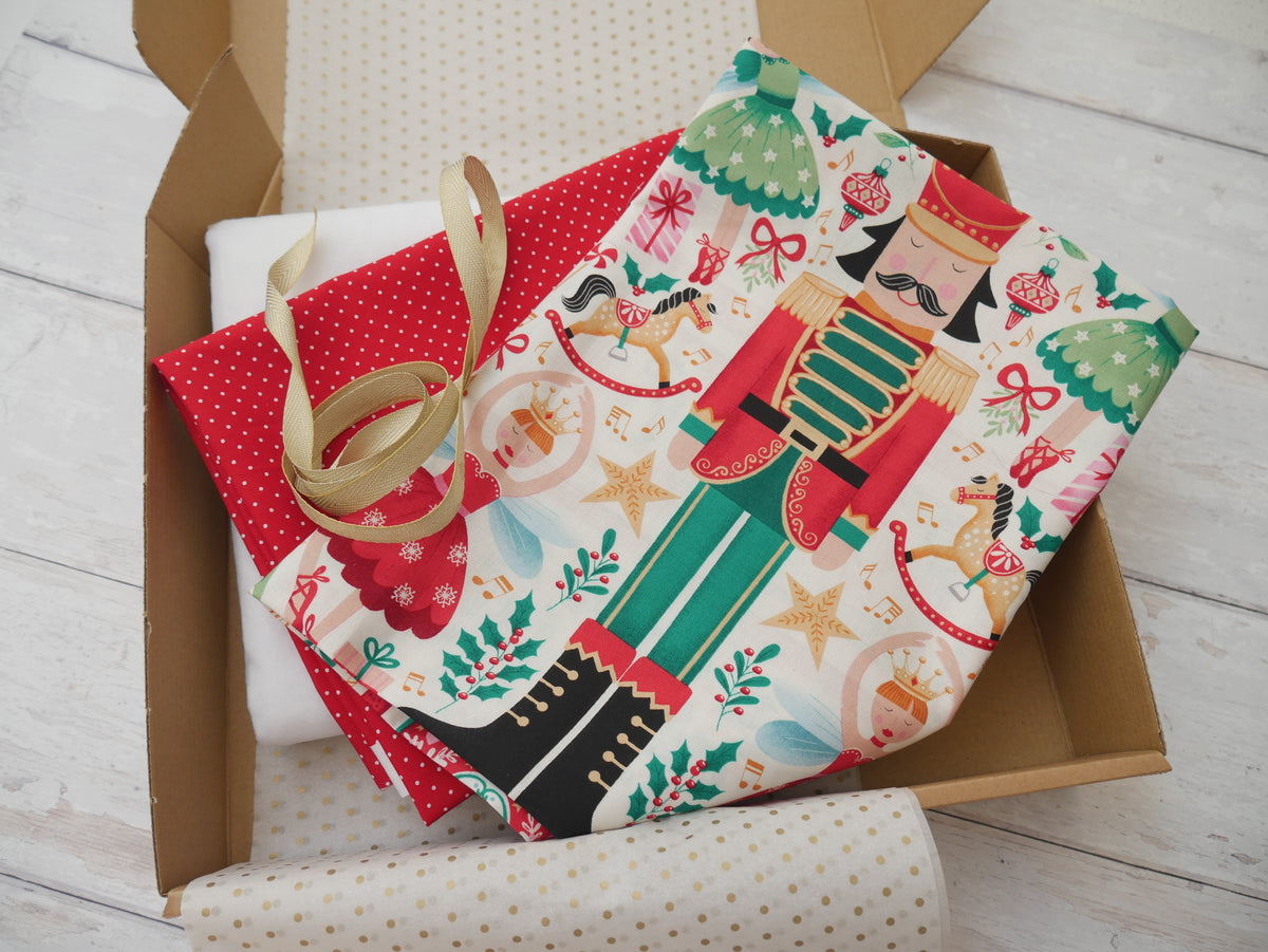 Advent Calendar Kit - Nutcracker-Cotton-Flying Bobbins Haberdashery