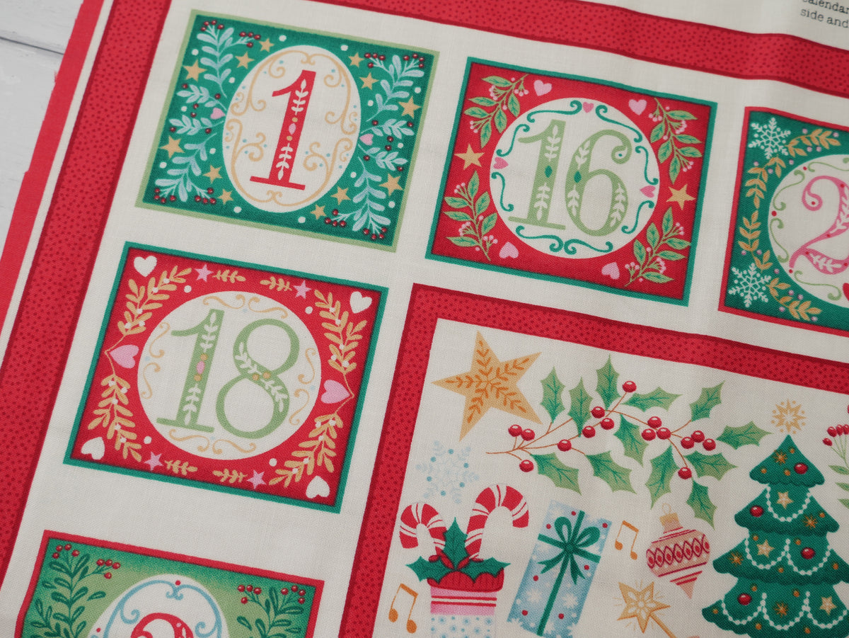 Advent Calendar Kit - Nutcracker-Cotton-Flying Bobbins Haberdashery