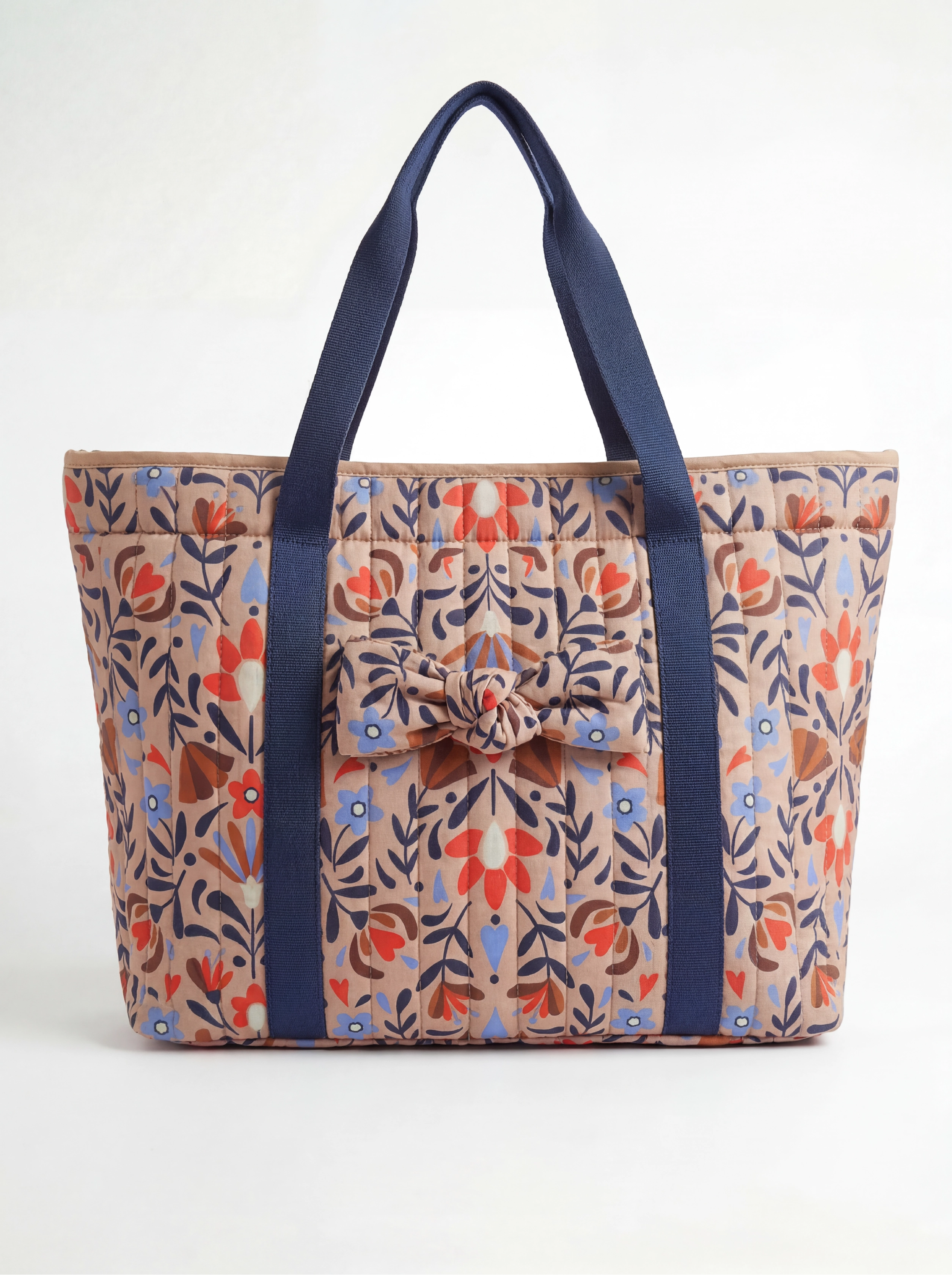 Bella Quilted Bag Kit - Lafleur Quilted Cotton-Sewing Kit-Flying Bobbins Haberdashery