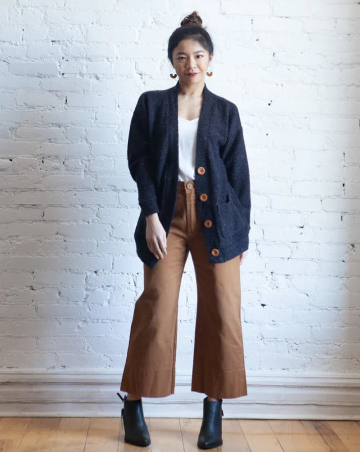 Marlo Sweater Kit - Cosy Knit-Sweater-Flying Bobbins Haberdashery