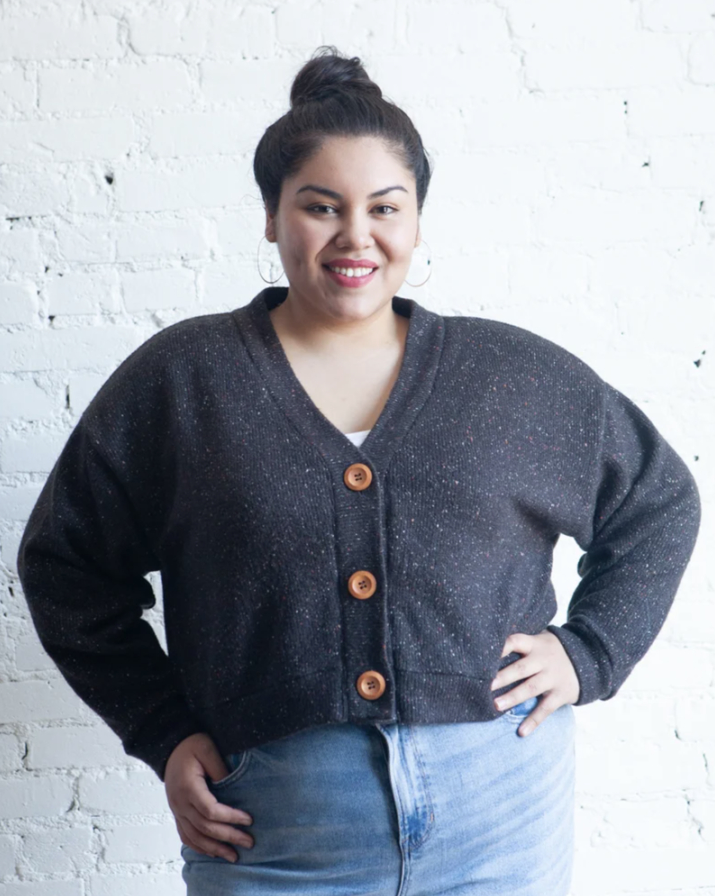 True Bias Marlo Sweater, Curve Size - Paper Pattern-Pattern-Flying Bobbins Haberdashery