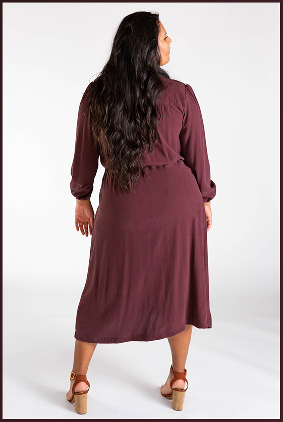 The Orchid Dress by Chalk & Notch-Pattern-Flying Bobbins Haberdashery