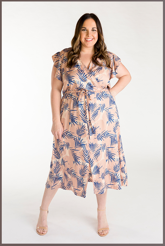 The Orchid Dress by Chalk & Notch-Pattern-Flying Bobbins Haberdashery