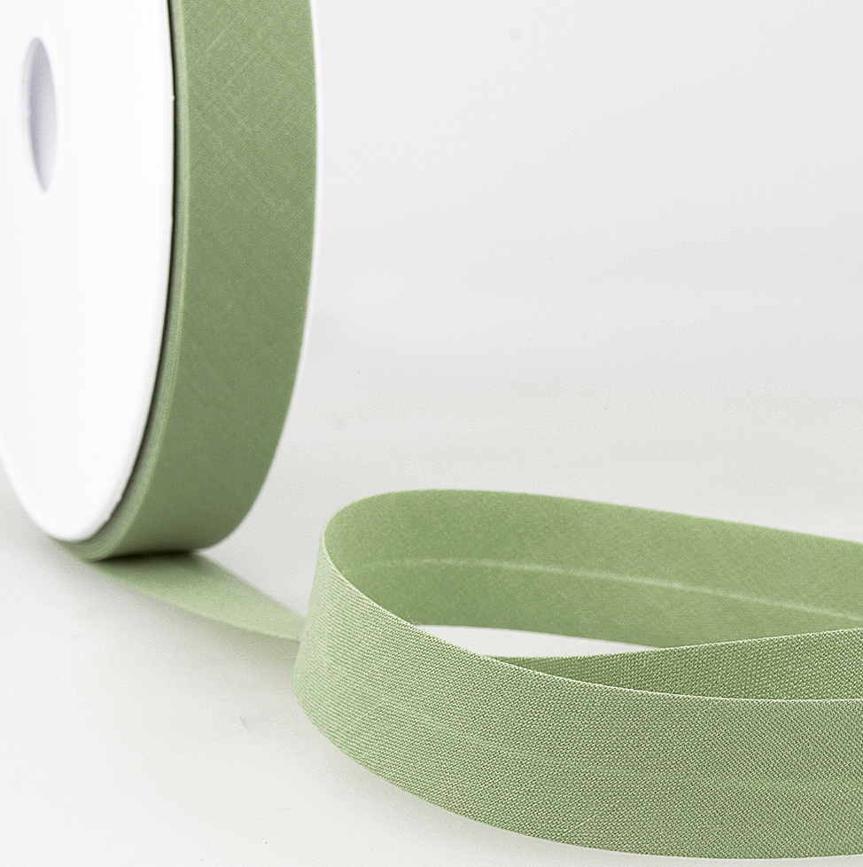 Poly-Cotton Bias Binding 20mm - Light Khaki-Binding-Flying Bobbins Haberdashery