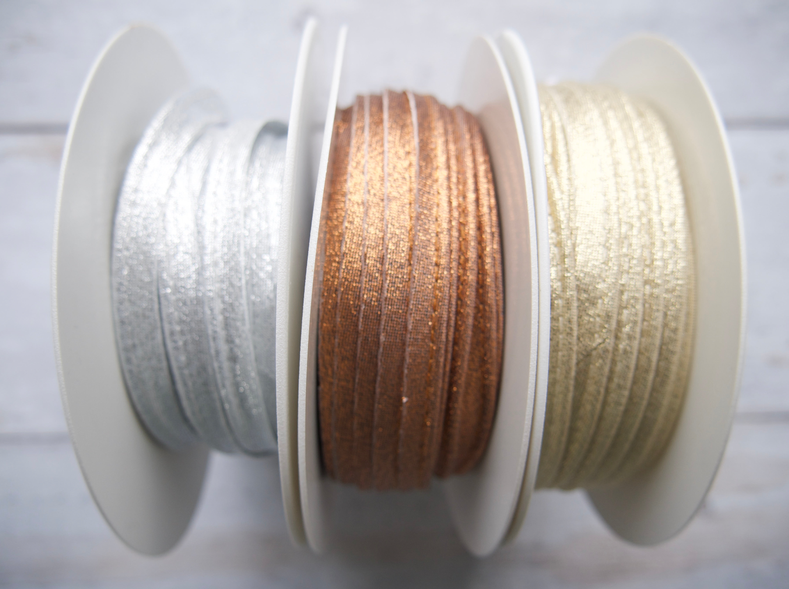 Metallic Piping Tape 3mm - Bronze-Piping-Flying Bobbins Haberdashery