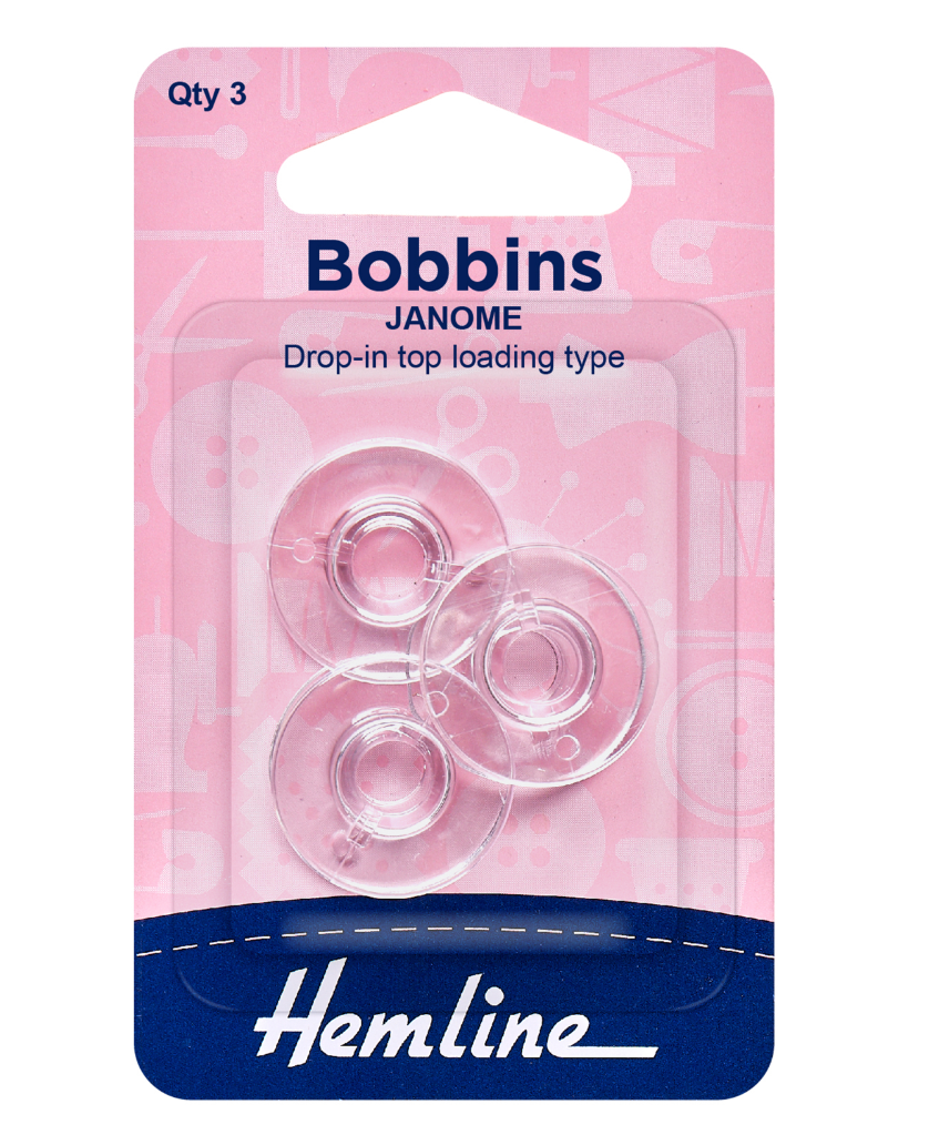 Hemline Bobbins - Janome-Bobbins-Flying Bobbins Haberdashery