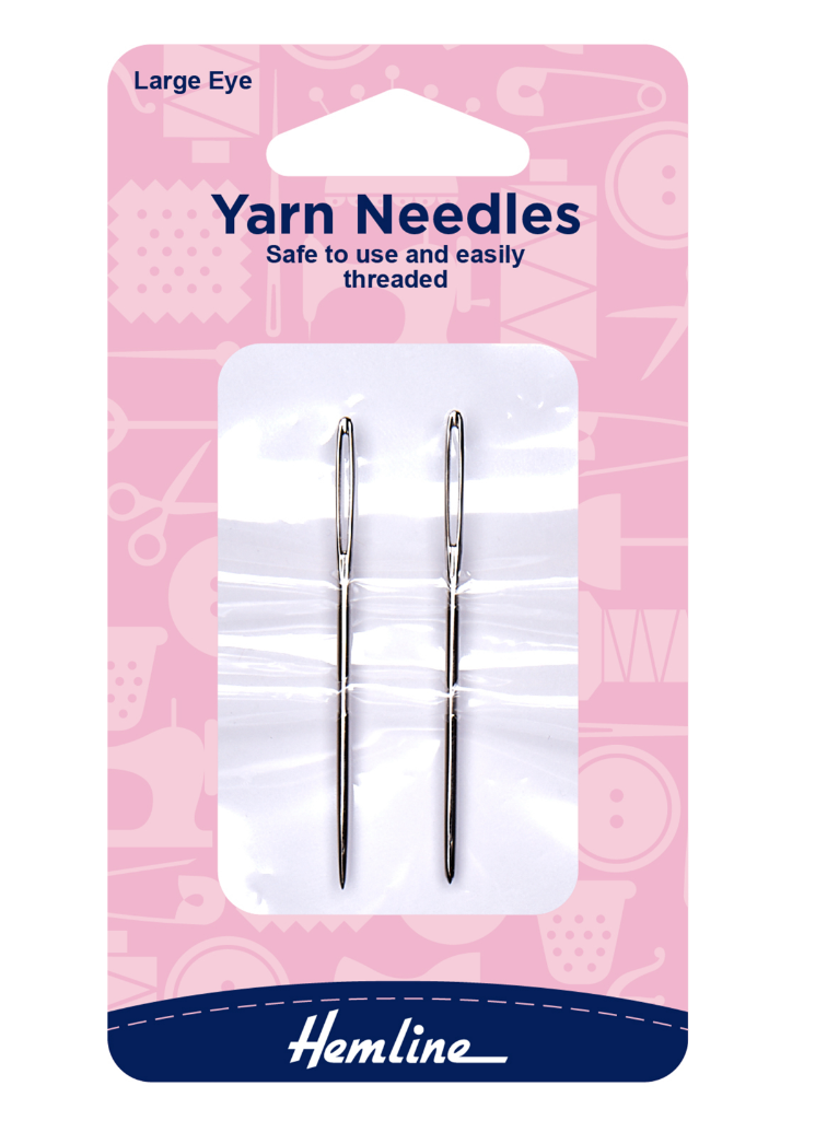 Hemline Set of 2 Yarn Needles-Tools-Flying Bobbins Haberdashery