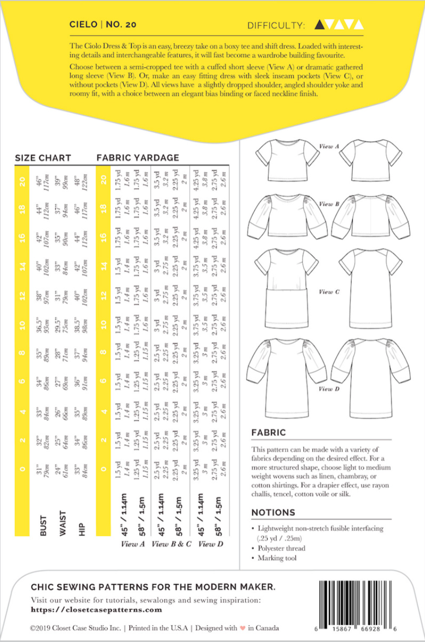 The Cielo Dress Video Course-Video Tutorial-Flying Bobbins Haberdashery
