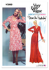 Very Easy Vogue, V2000 - The DVF Wrap Dress, Size 16 - 24-Pattern-Flying Bobbins Haberdashery