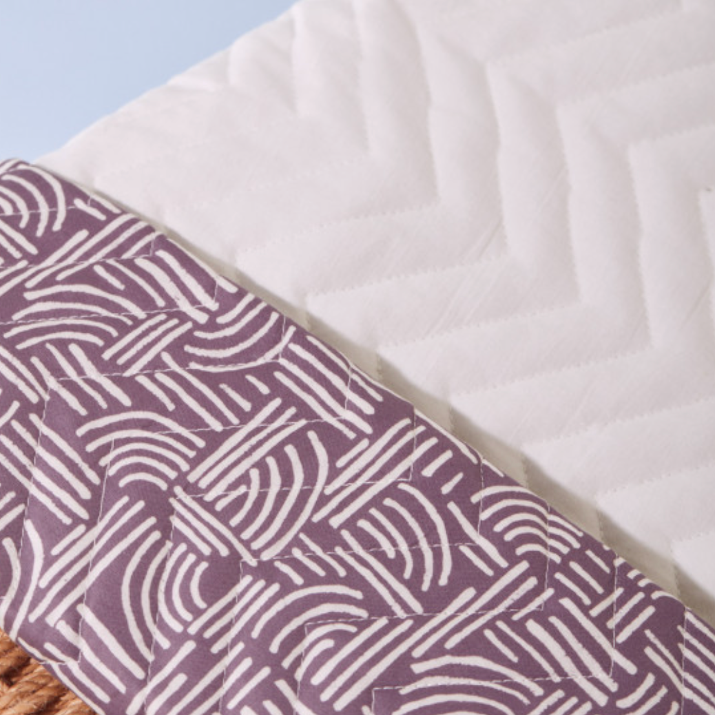 Atelier Brunette Quilted Hopscotch in Divine Parma, £23.00 p/m-Corduroy-Flying Bobbins Haberdashery