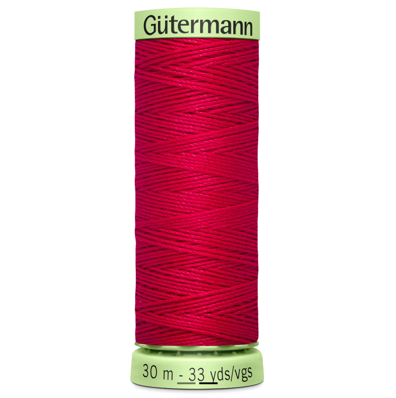 Gutermann Top Stitch Thread, 30m, Red 909-Thread-Flying Bobbins Haberdashery