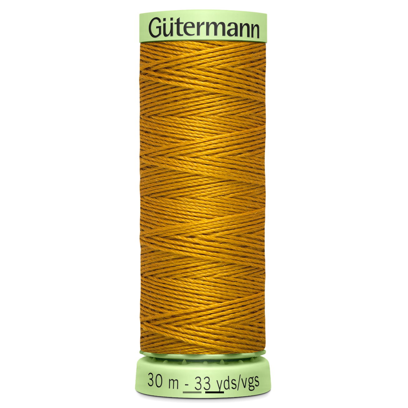 Gutermann Top Stitch Thread, 30m, Ochre 412-Thread-Flying Bobbins Haberdashery