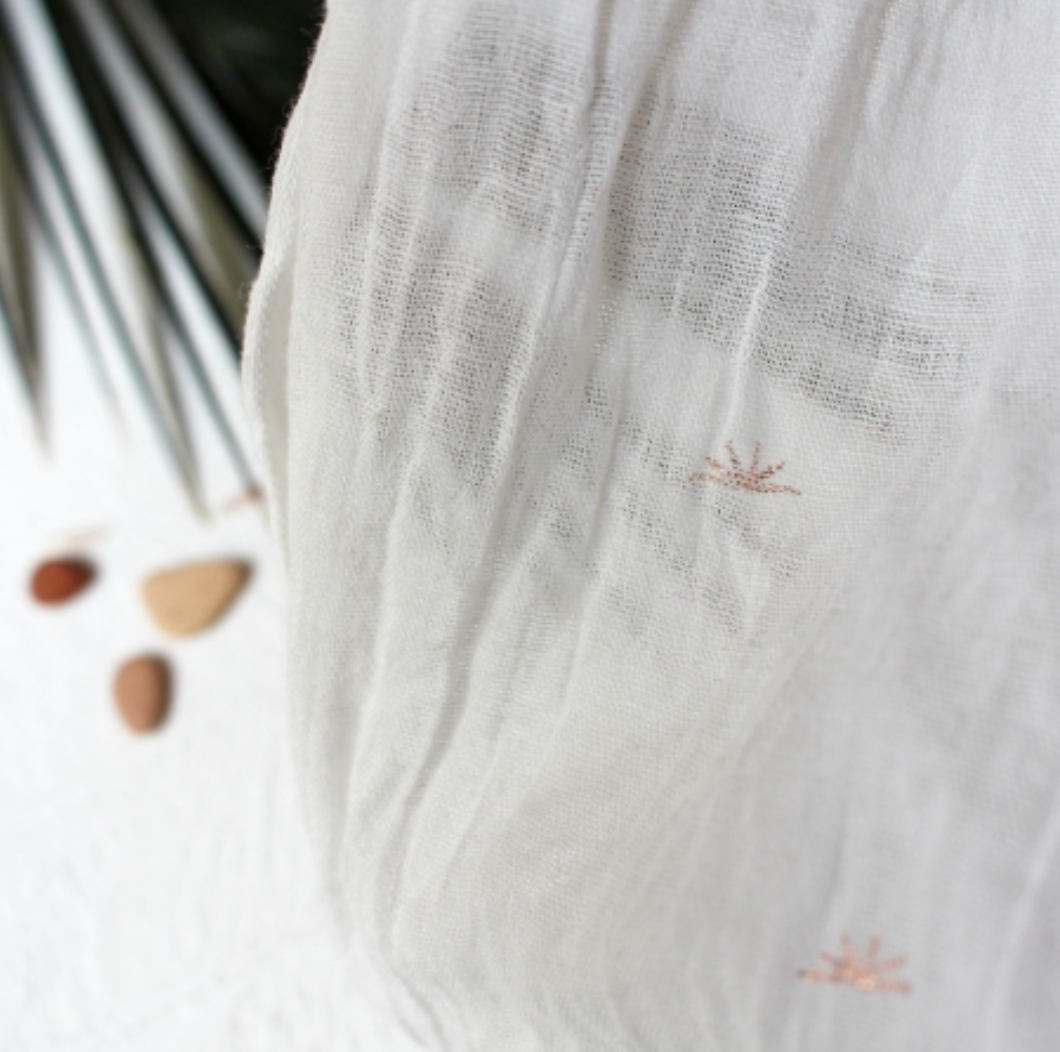 Summer Cover-Up Kit - Sunset in Off-White-Sewing Kit-Flying Bobbins Haberdashery