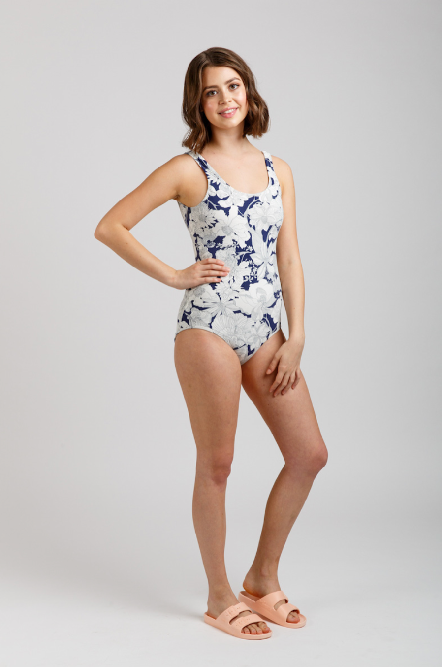 Cottesloe Swimsuit Kit - Red Swim Jersey-Sewing Kit-Flying Bobbins Haberdashery