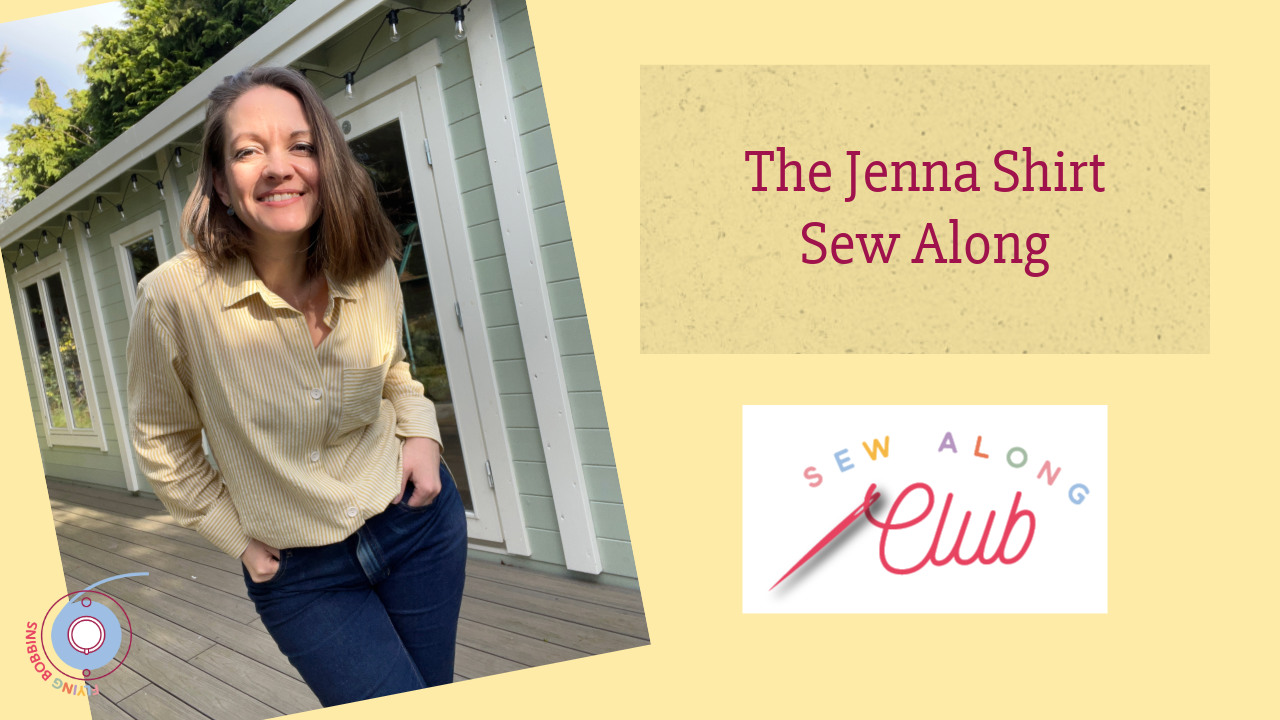 The Jenna Shirt Video Course-Video Tutorial-Flying Bobbins Haberdashery