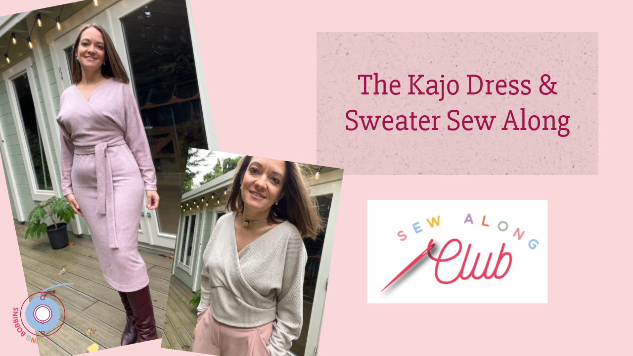 The Kajo Batwing Sweater and Dress Video Course-Video Tutorial-Flying Bobbins Haberdashery