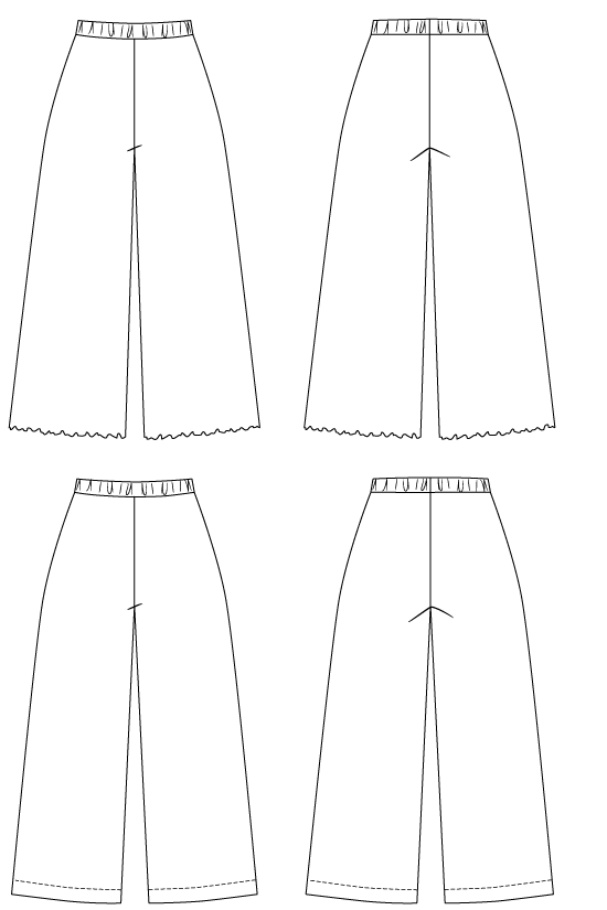 Olo Cozy Pants-Flying Bobbins Haberdashery