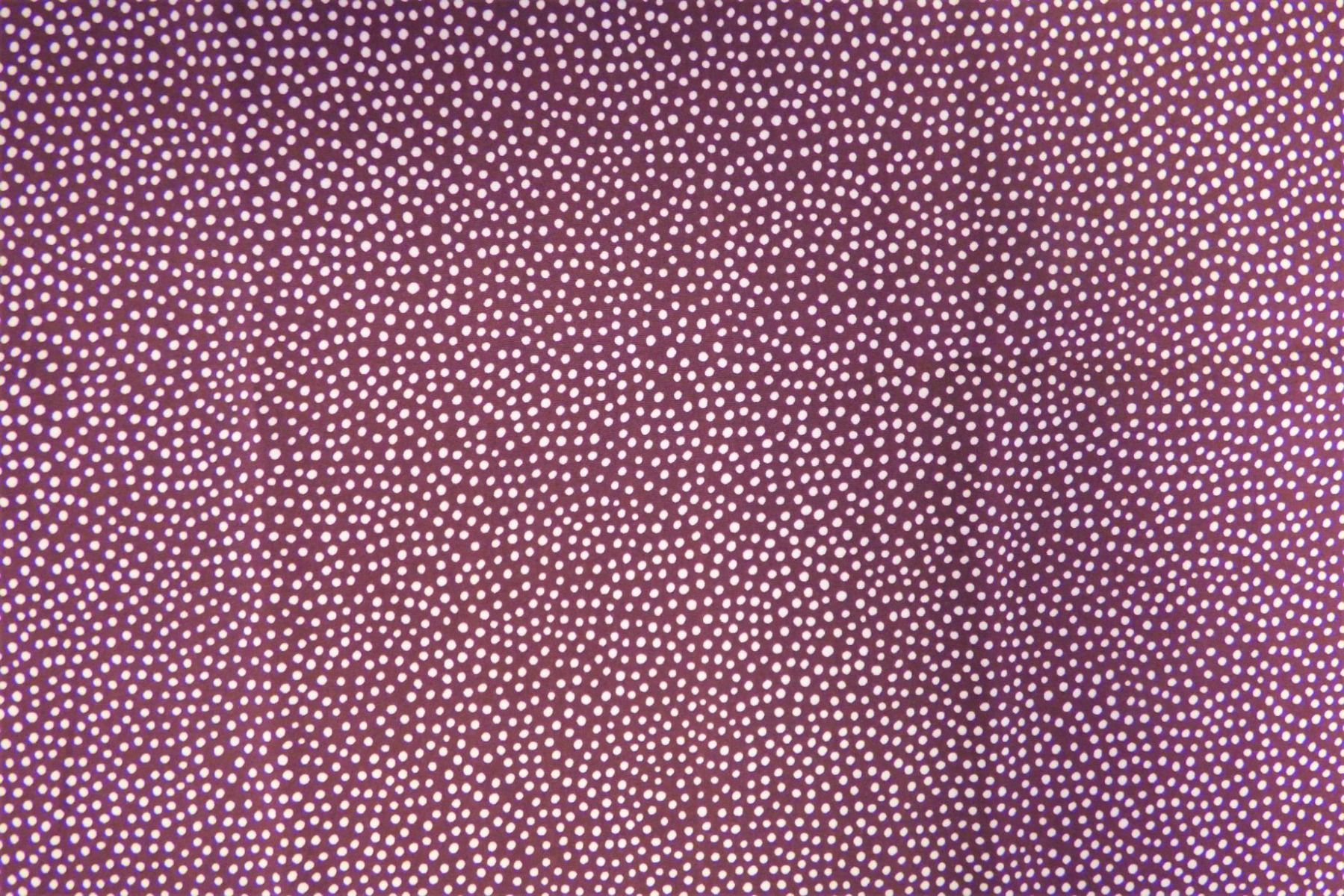 Lady McElroy Dotty About Dots Cotton Lawn in Claret-Viscose Challis-Flying Bobbins Haberdashery