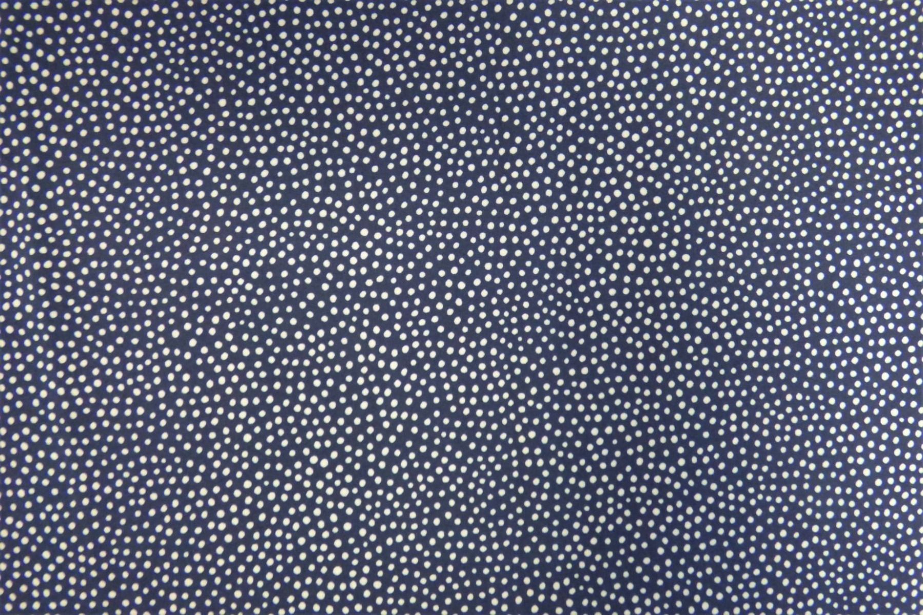 Lady McElroy Dotty About Dots Cotton Lawn in Navy-Viscose Challis-Flying Bobbins Haberdashery