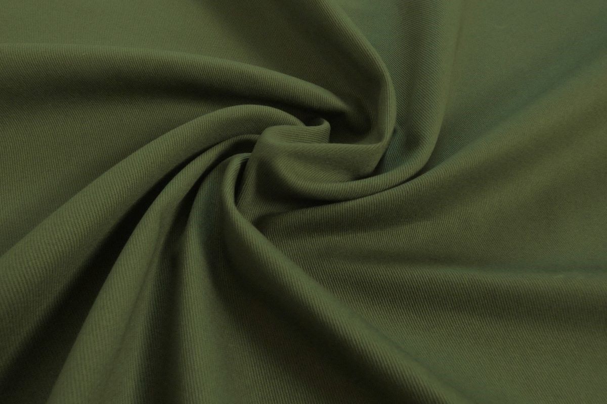 Lady McElroy Cambridge Twill in Khaki-Cotton Twill-Flying Bobbins Haberdashery