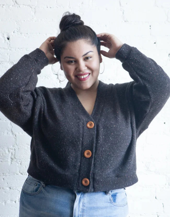 Marlo Sweater Kit - Cosy Knit-Sweater-Flying Bobbins Haberdashery