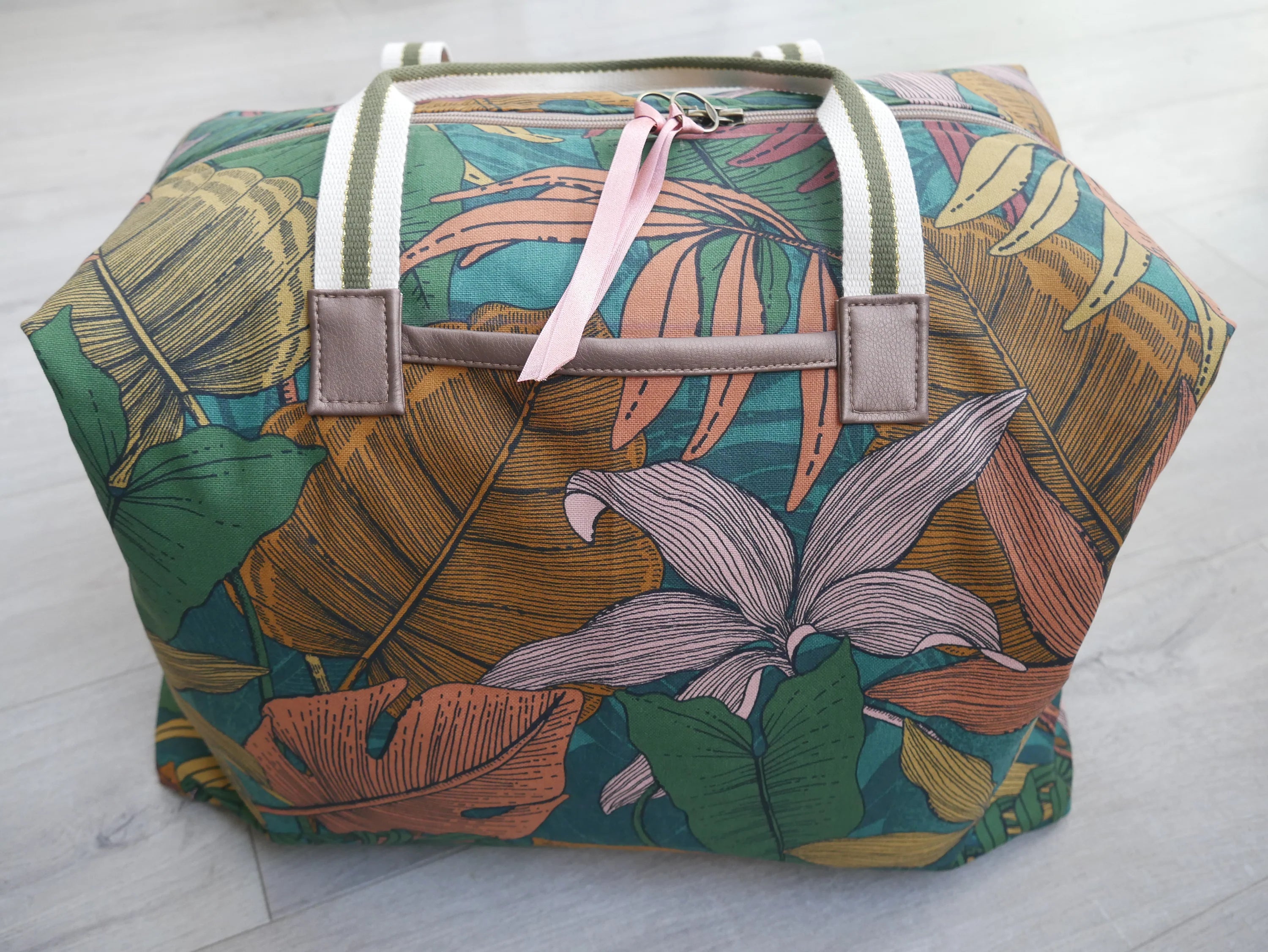 Weekender Bag Kit - Panama Tropical-Sewing Kit-Flying Bobbins Haberdashery