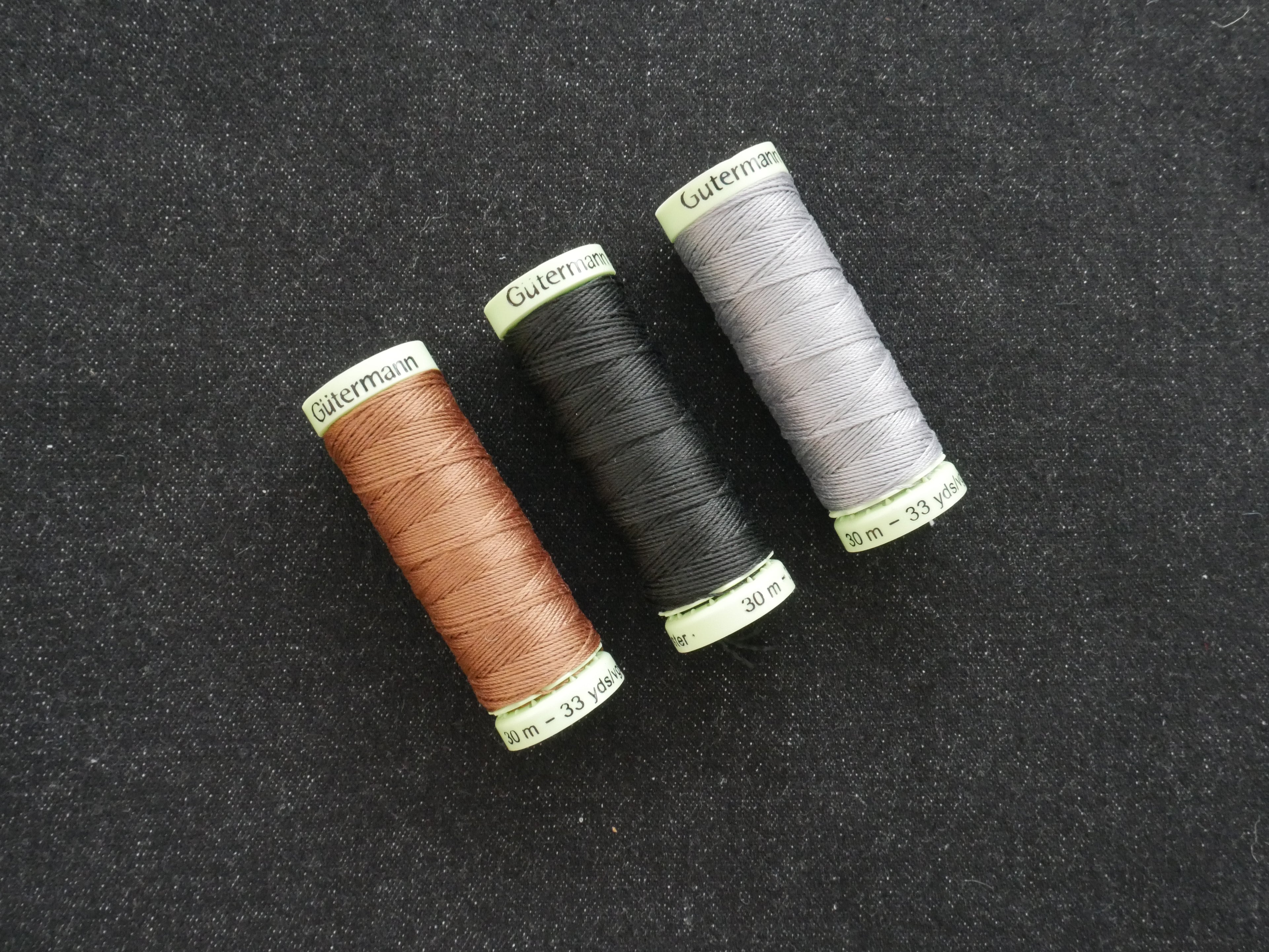 Ginger Jeans Kit - Black Stretch Denim-Flying Bobbins Haberdashery