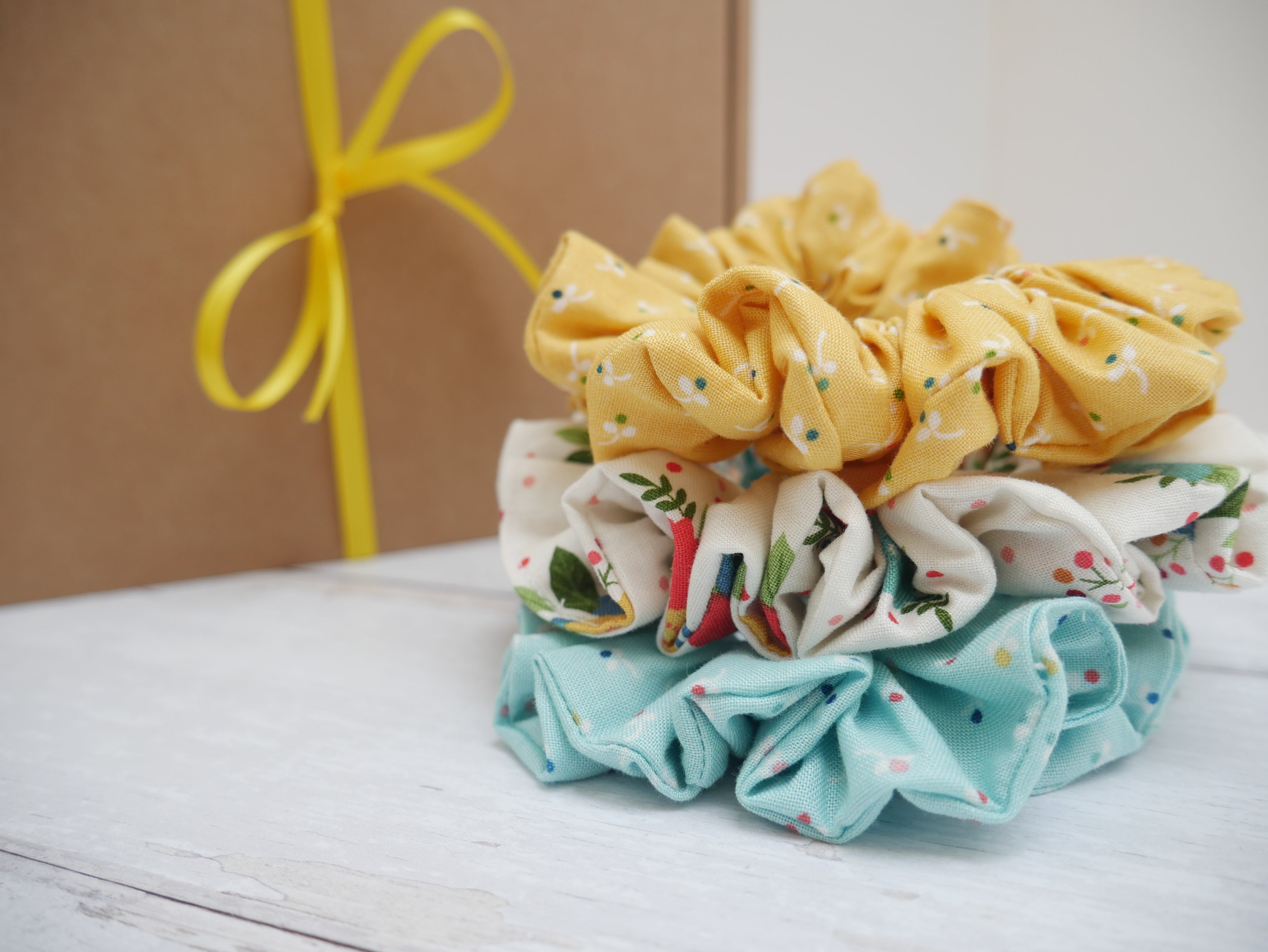 Scrunchie Trio - Posy-Sewing Kit-Flying Bobbins Haberdashery