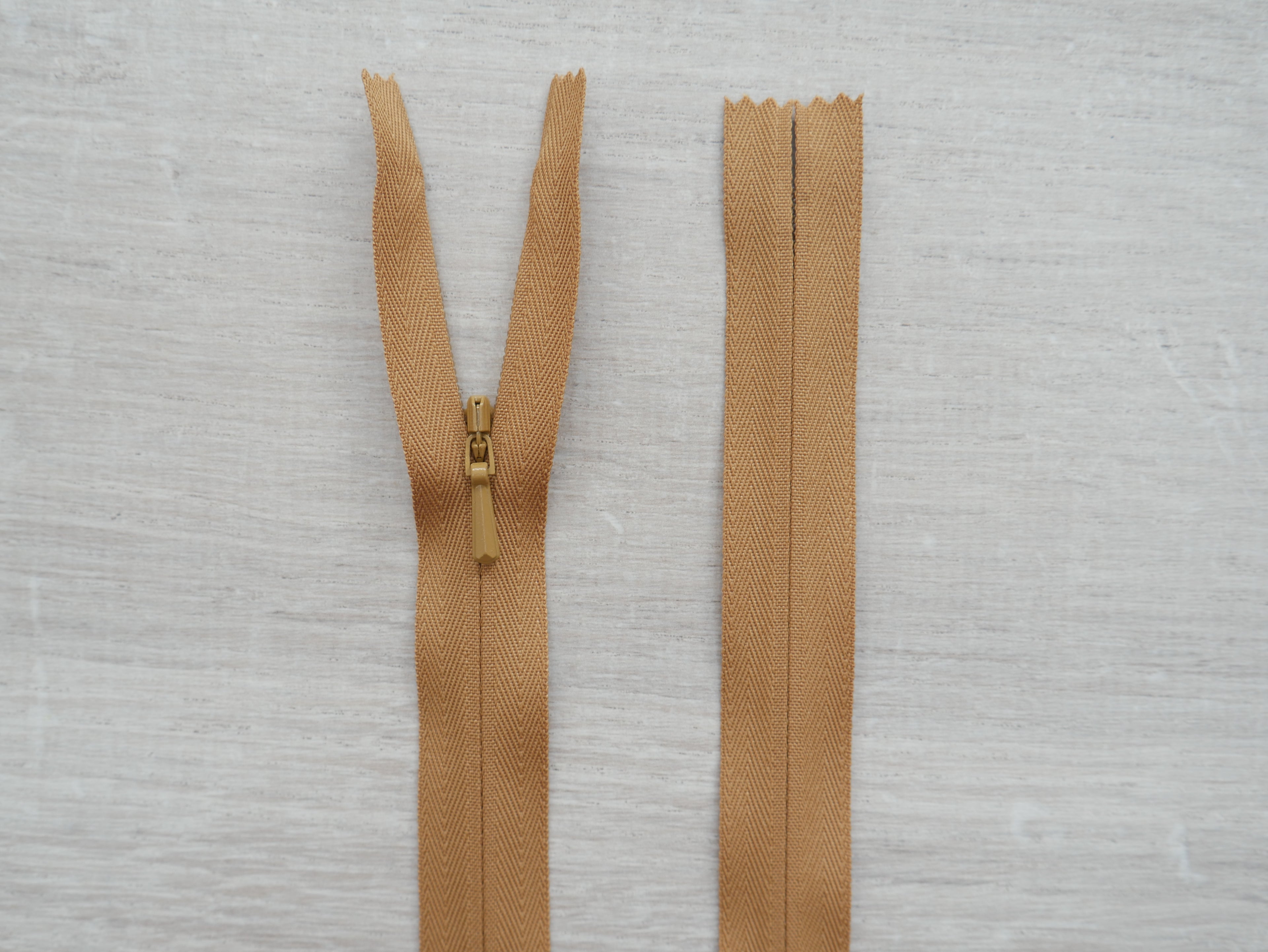 YKK Invisible Zip, Colour 508-Zips-Flying Bobbins Haberdashery