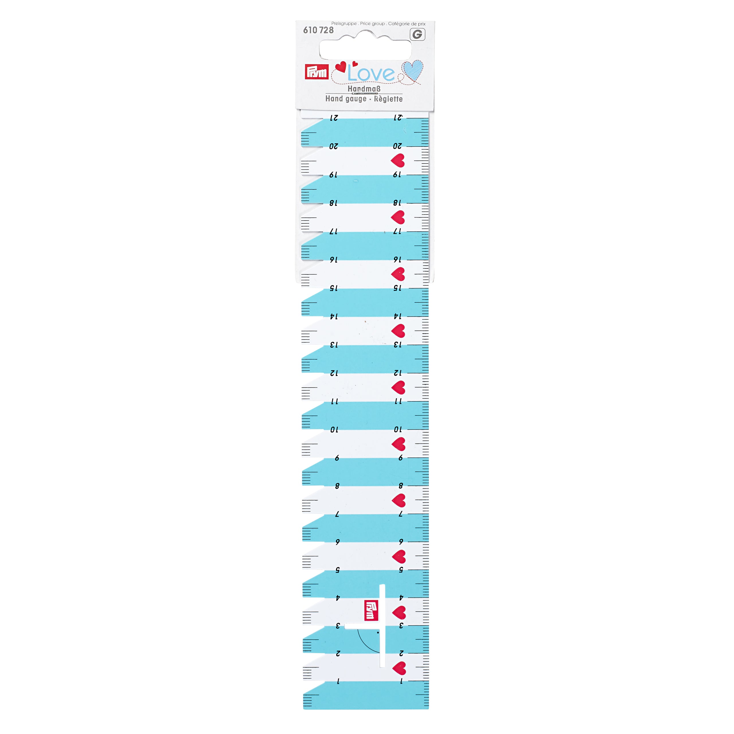 Prym Love Hand Gauge-Tools-Flying Bobbins Haberdashery