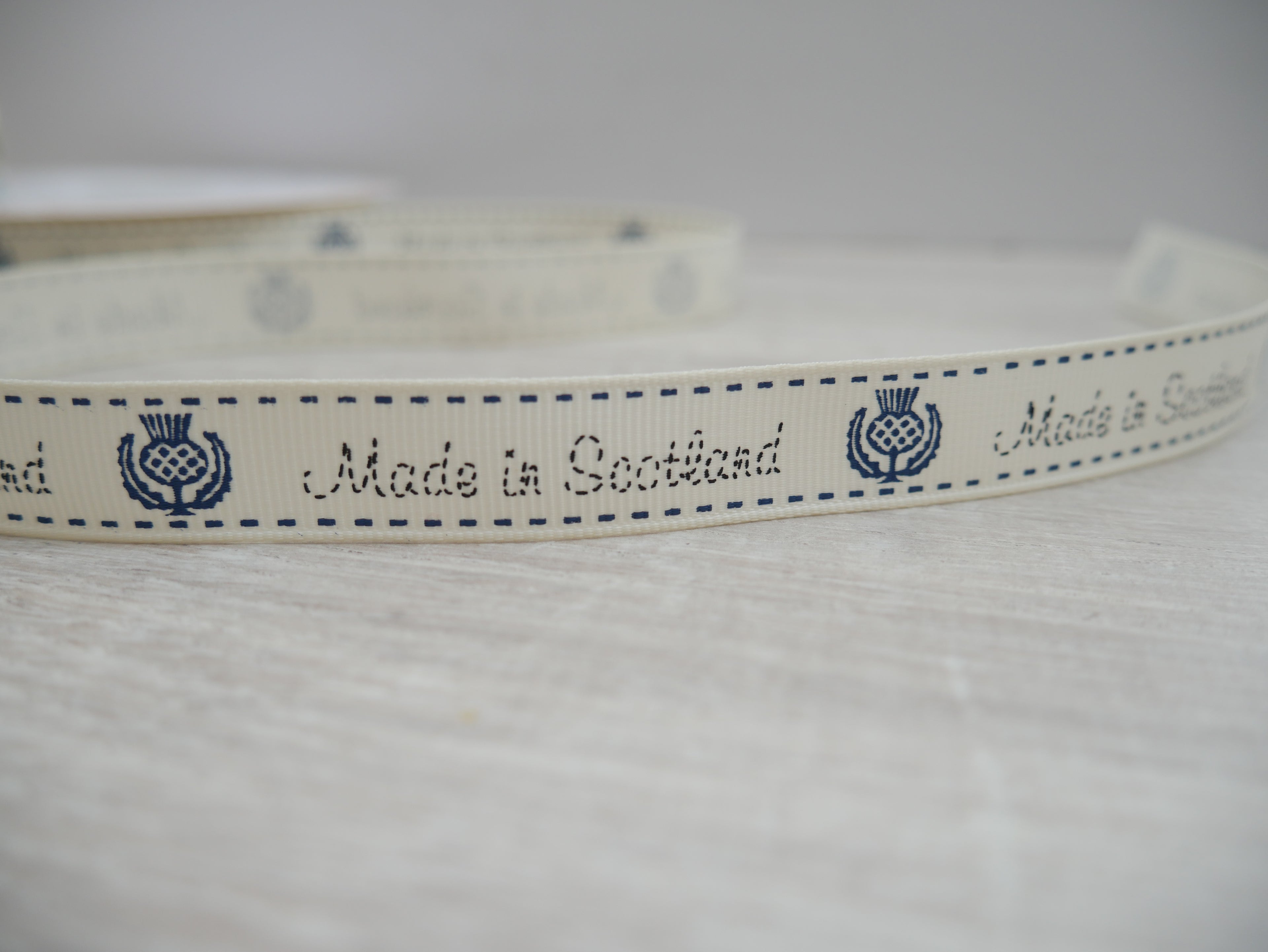 Made in Scotland Grosgrain Ribbon-Ribbon-Flying Bobbins Haberdashery