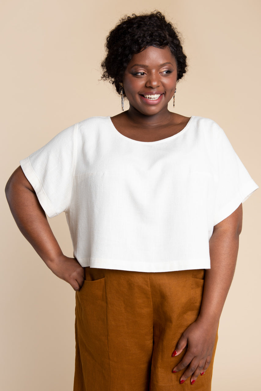 Closet Core Patterns, Cielo Top and Dress-Pattern-Flying Bobbins Haberdashery