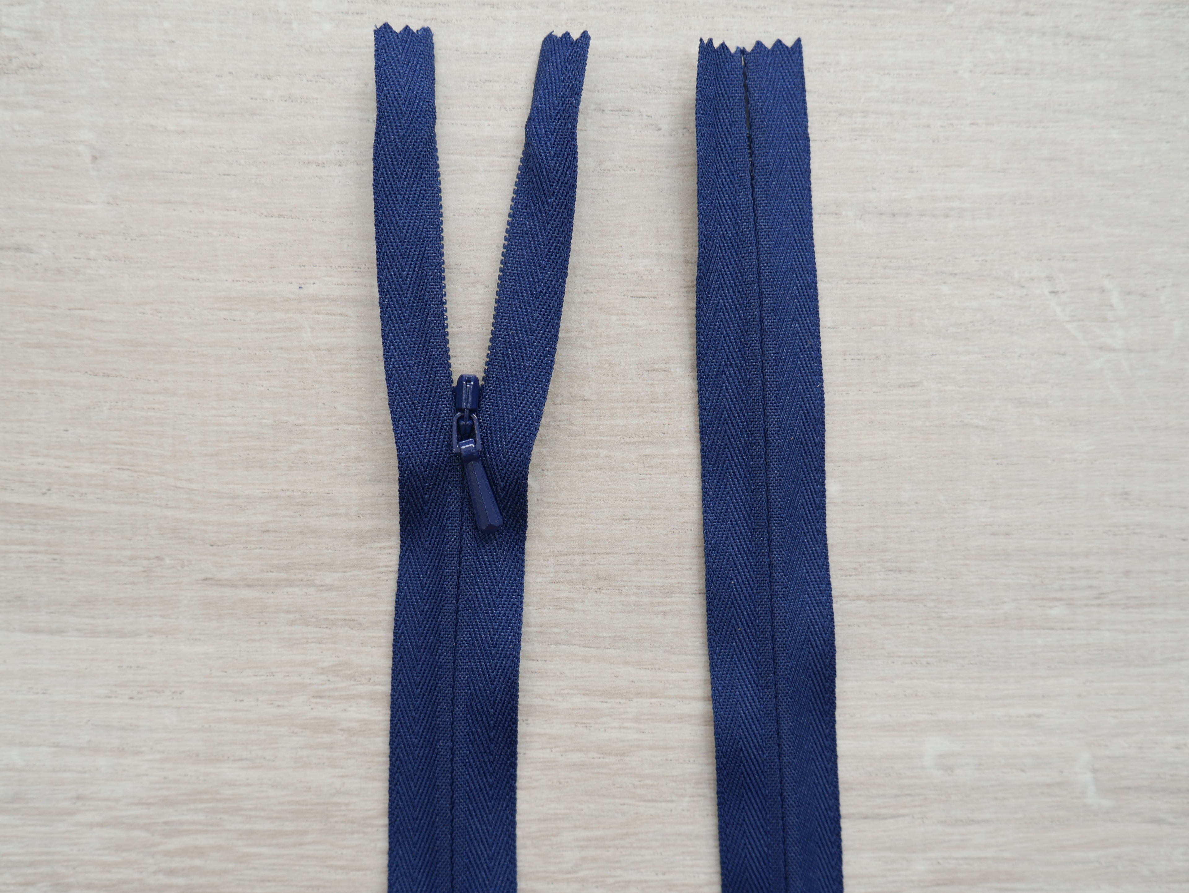 YKK Invisible Zip, Colour 919-Zips-Flying Bobbins Haberdashery