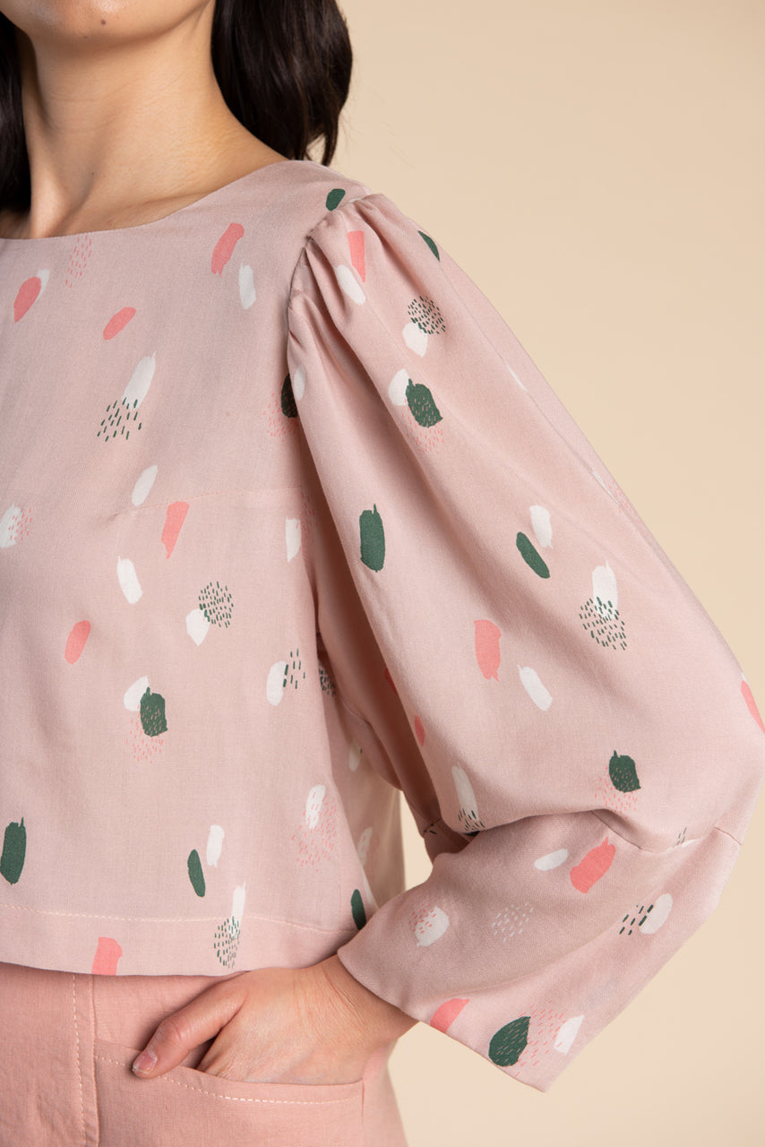 Closet Core Patterns, Cielo Top and Dress-Pattern-Flying Bobbins Haberdashery