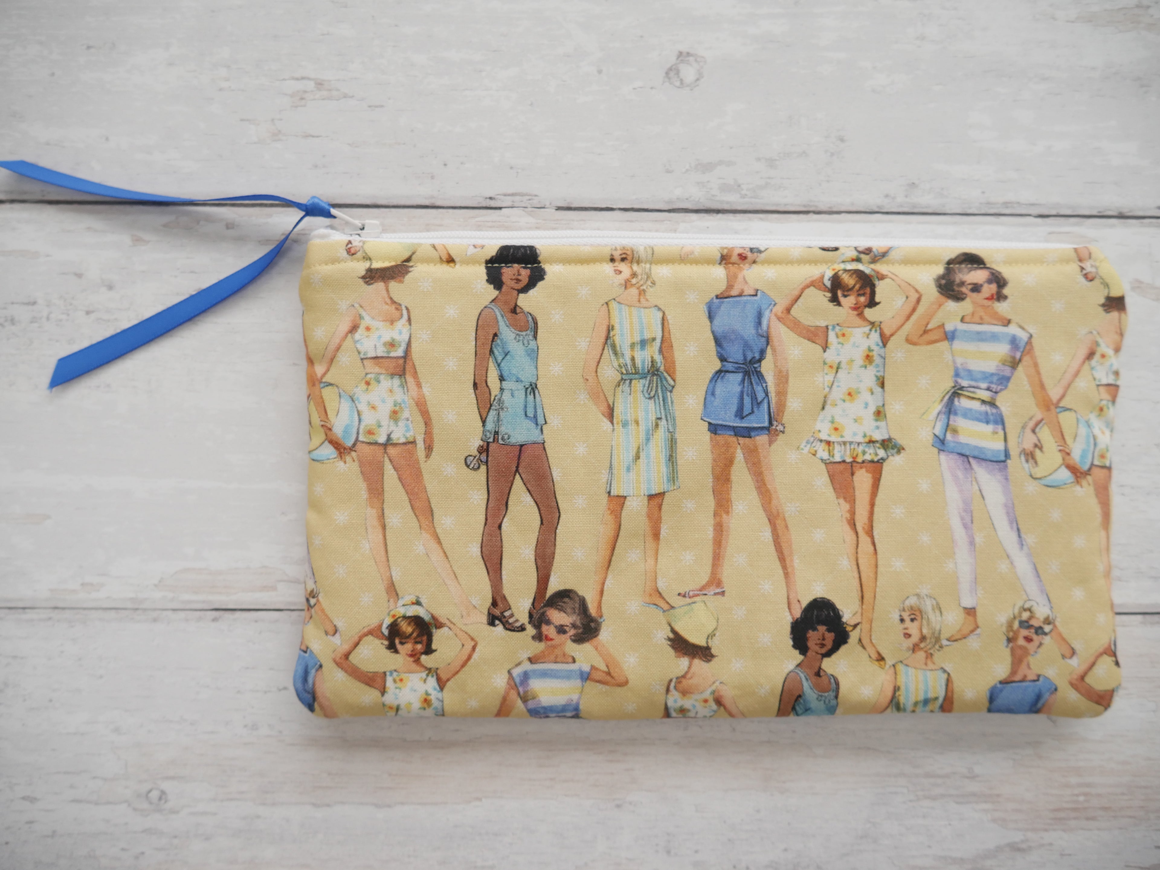 Beginners Trio Sewing Kit - Vintage Beach-Sewing Kit-Flying Bobbins Haberdashery
