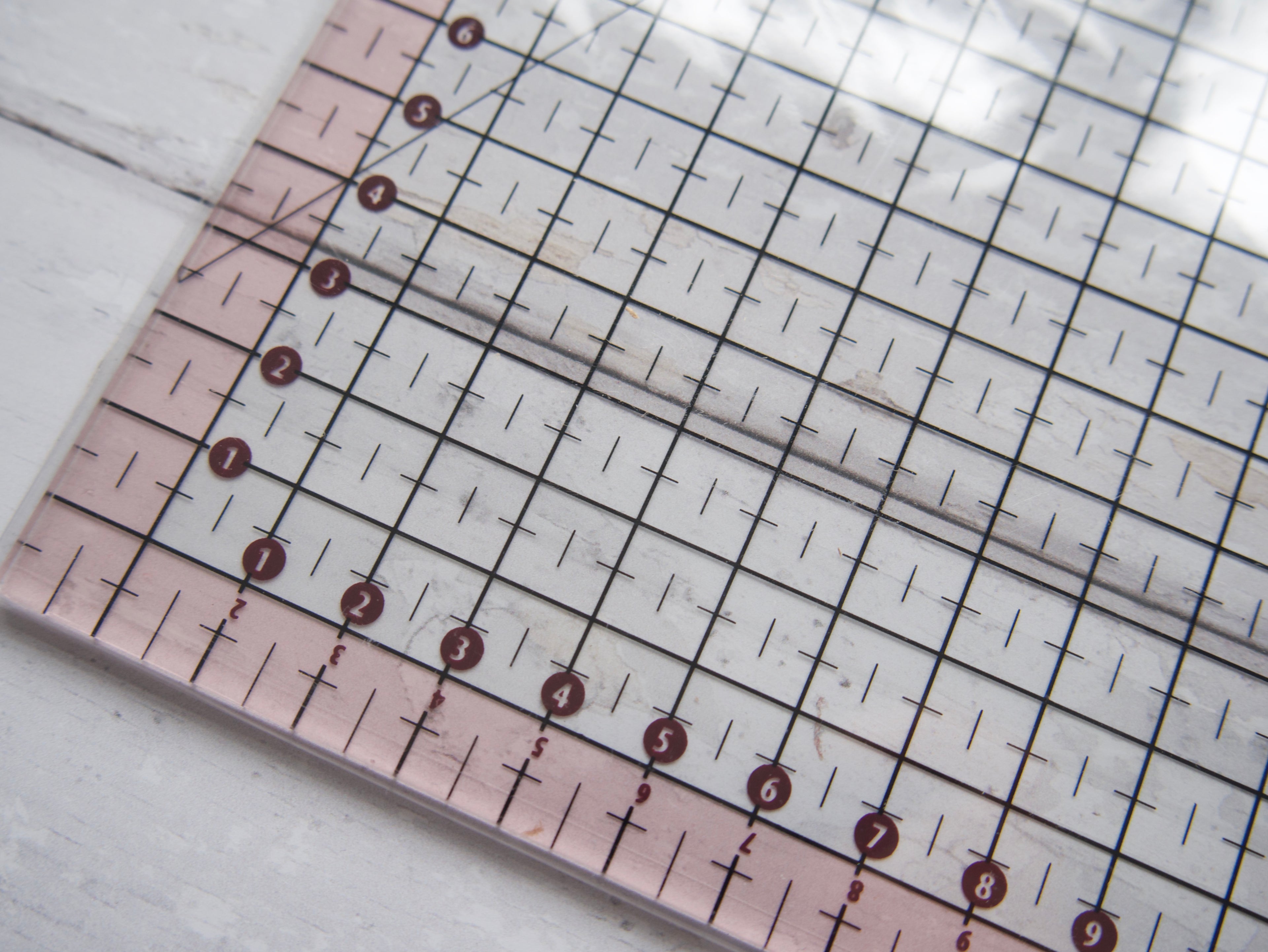 Fiskars Quilters Ruler - 15cm x 30cm-Quilting Ruler-Flying Bobbins Haberdashery