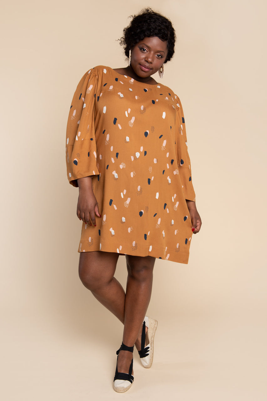 Closet Core Patterns, Cielo Top and Dress-Pattern-Flying Bobbins Haberdashery