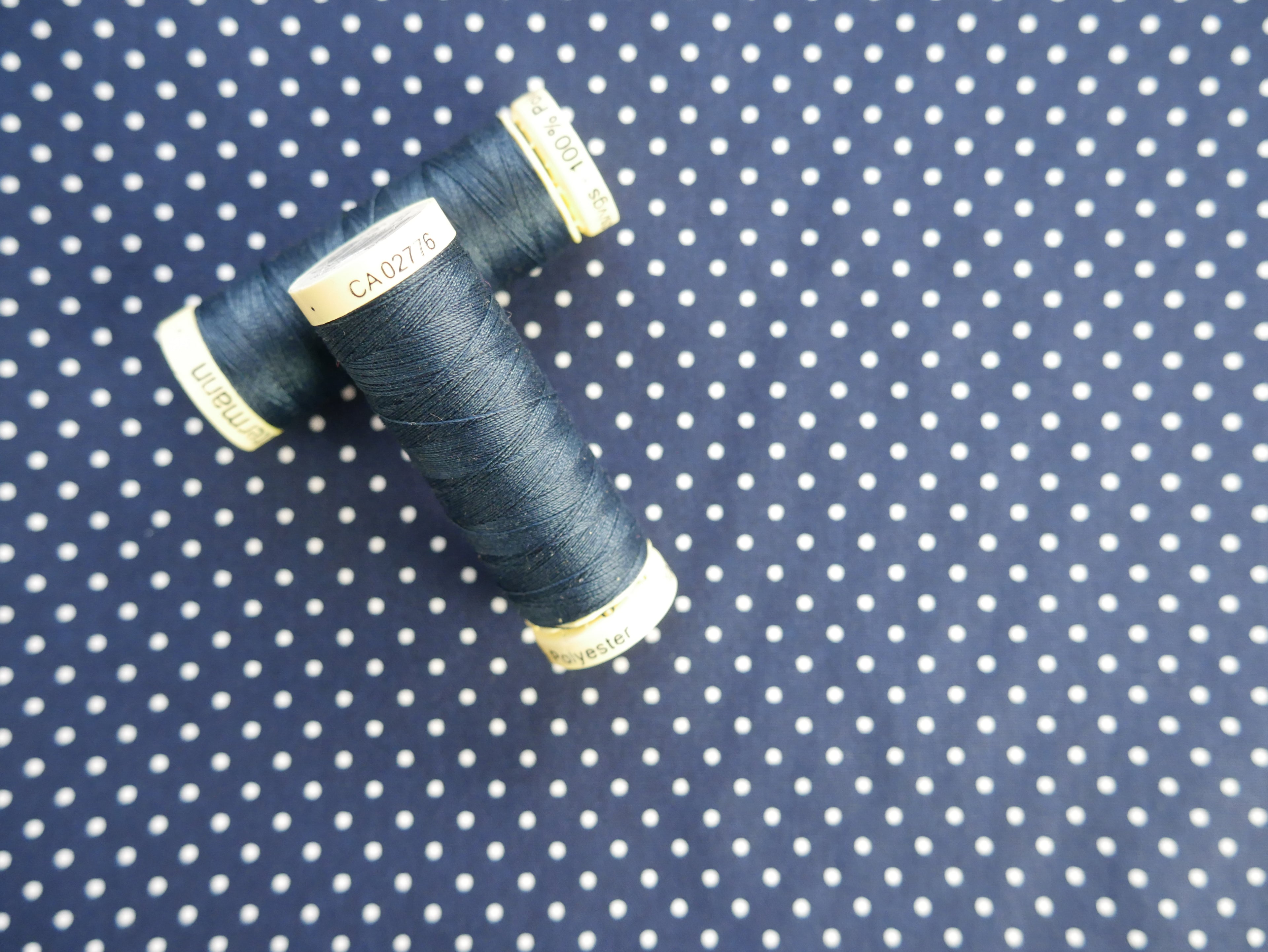 Jaimie PJs Kit - Pin Spot in Navy-Sewing Kit-Flying Bobbins Haberdashery