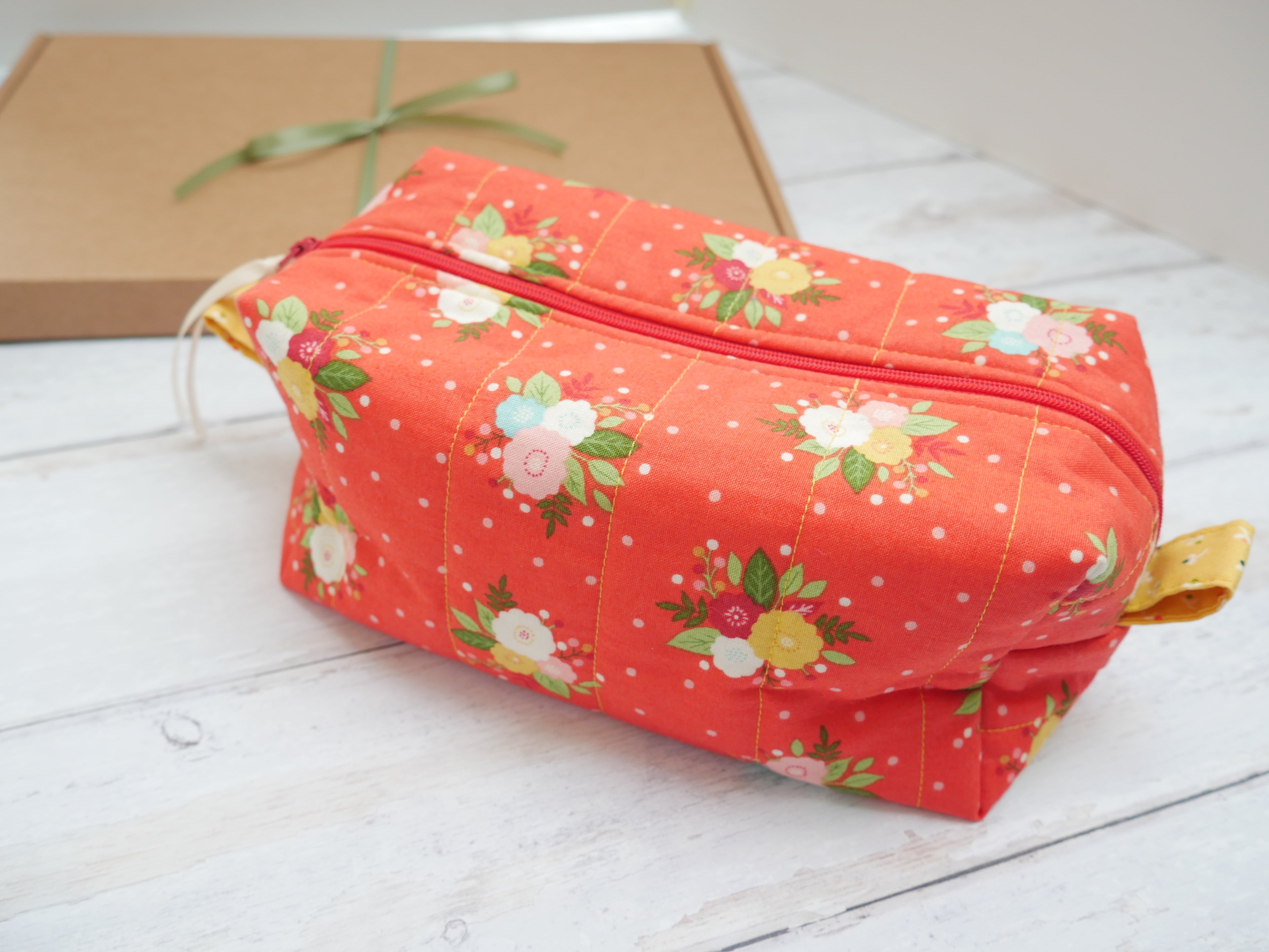 Posy Boxed Make-Up Bag Kit-Sewing Kit-Flying Bobbins Haberdashery