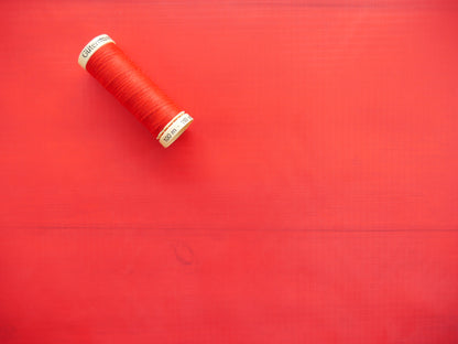 Rip-Stop in Red, £4 p/m-Laminated cotton-Flying Bobbins Haberdashery