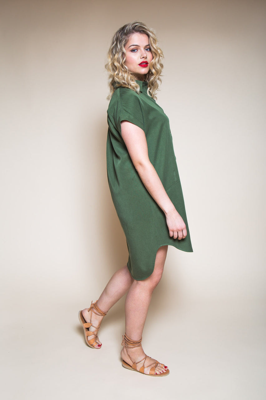 Closet Core Patterns, The Kalle Shirt Dress-Pattern-Flying Bobbins Haberdashery