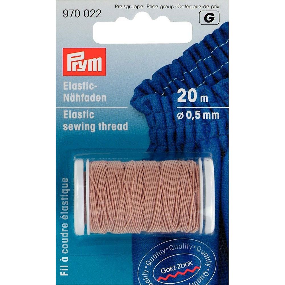 Prym Elastic Sewing Thread for Shirring, Sand-Shirring Elastic-Flying Bobbins Haberdashery