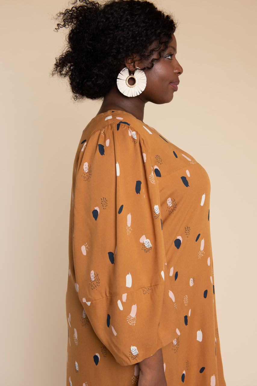Closet Core Patterns, Cielo Top and Dress-Pattern-Flying Bobbins Haberdashery