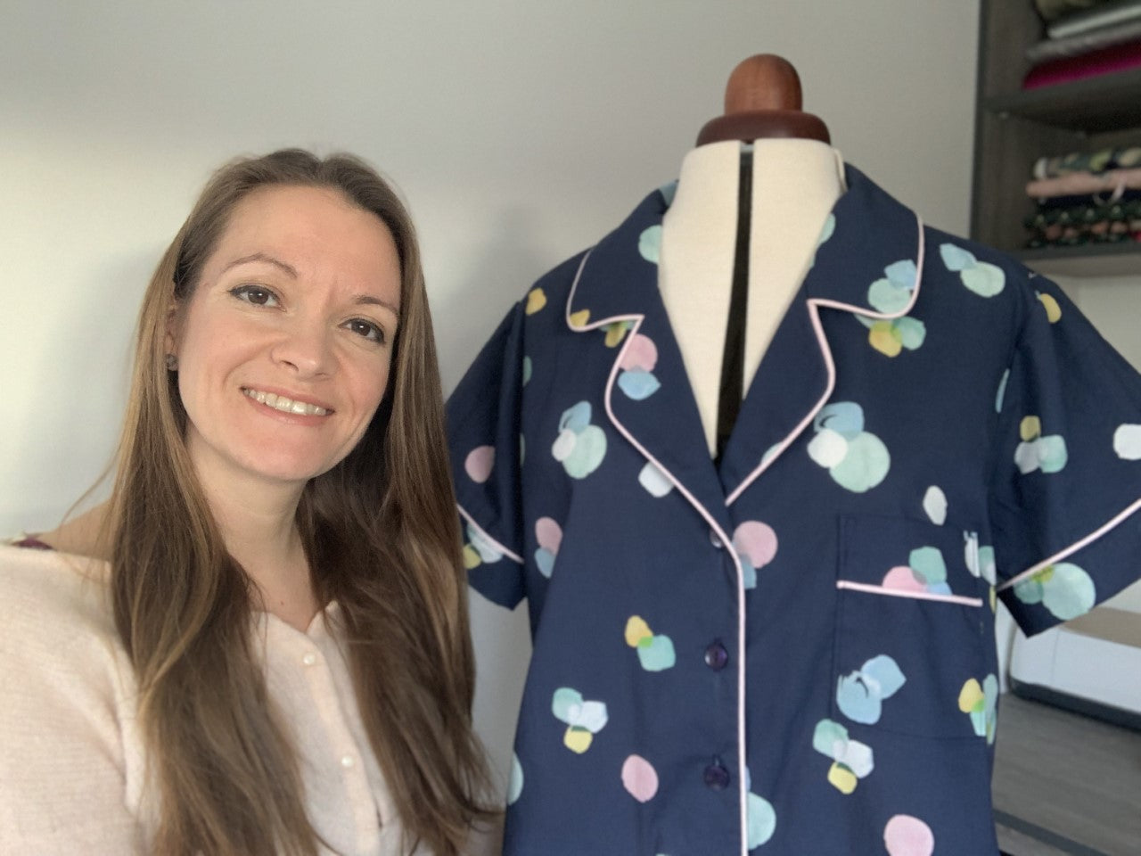 The Carolyn Pyjamas Video Course-Video Tutorial-Flying Bobbins Haberdashery
